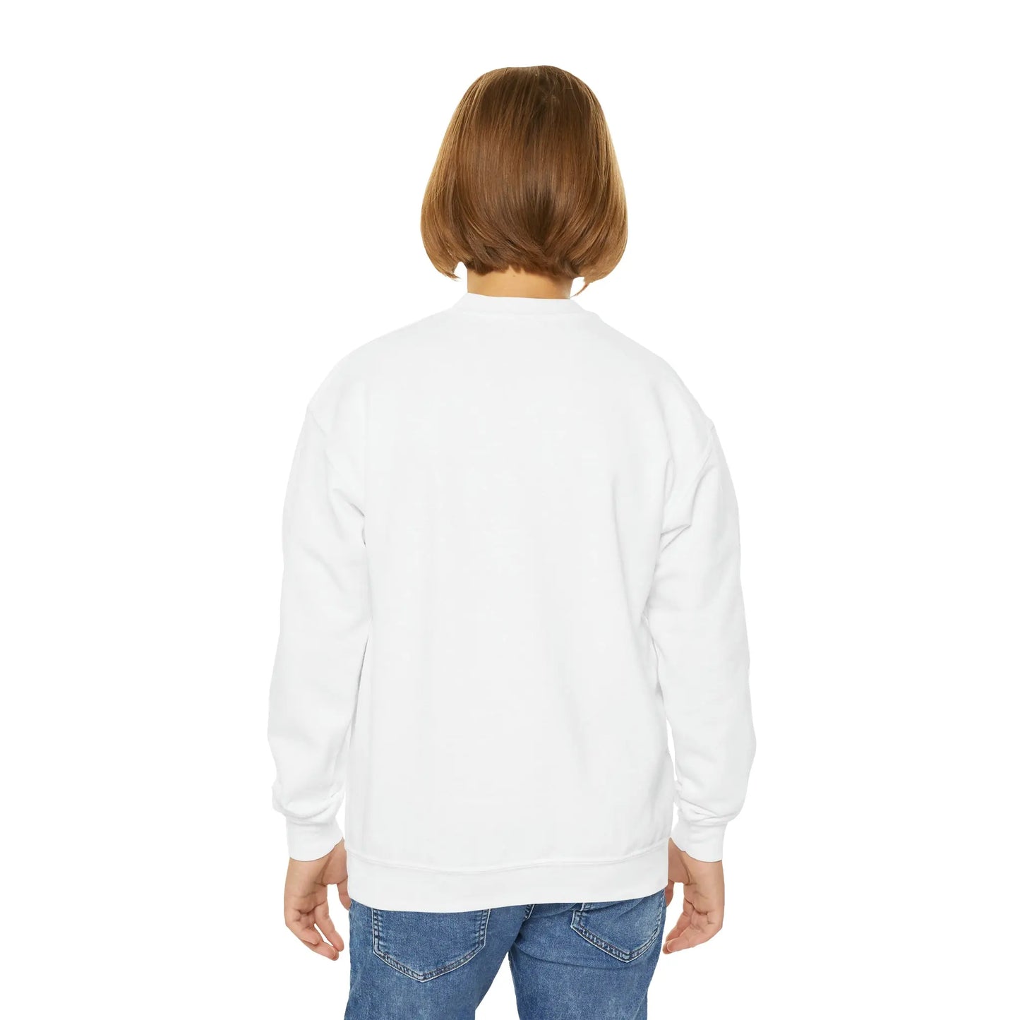 Retro 'Tis the Season' Kids Sweatshirt - Cute Halloween 2023 Pumpkin and Ghost Printify