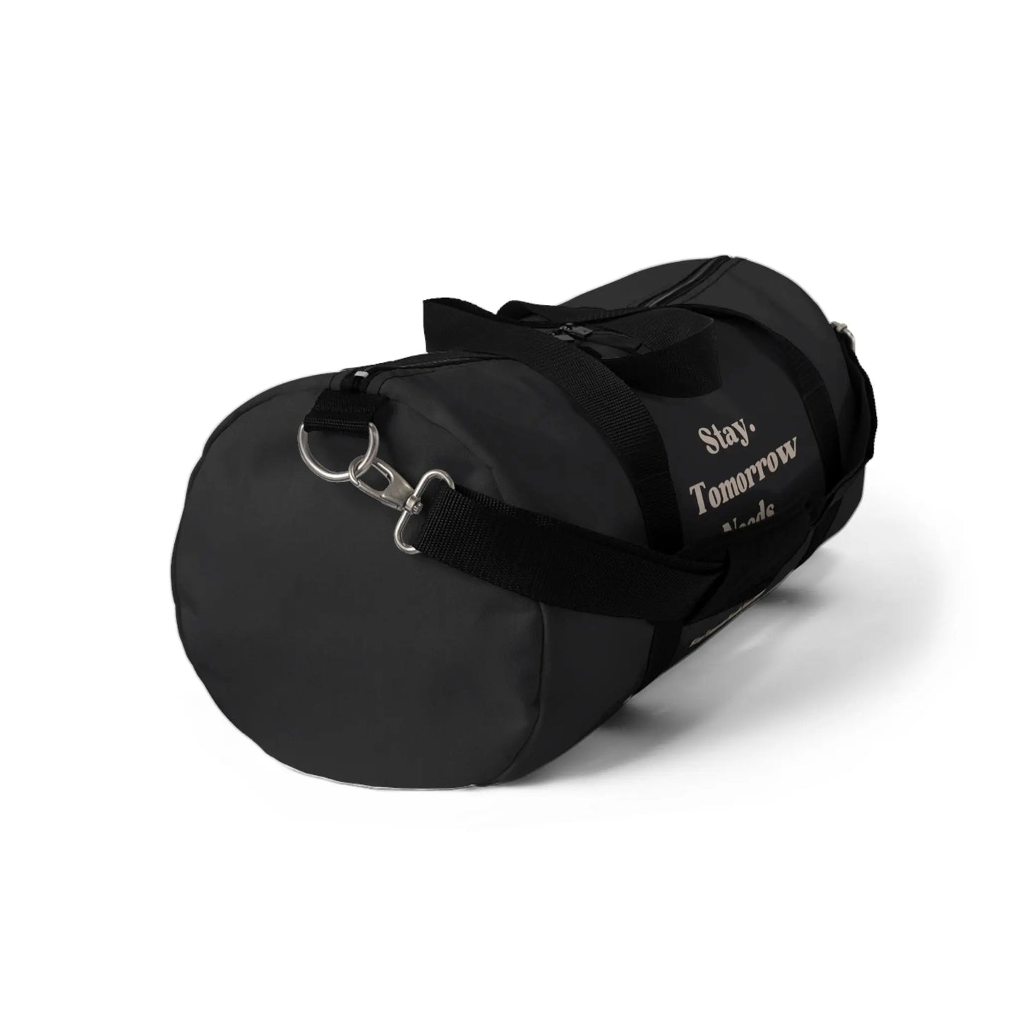 Stay Tomorrow Needs You Suicide Awareness Gym Duffel Bag - Carry your gear with style and spread mental health awareness. Stay motivated! Shop now