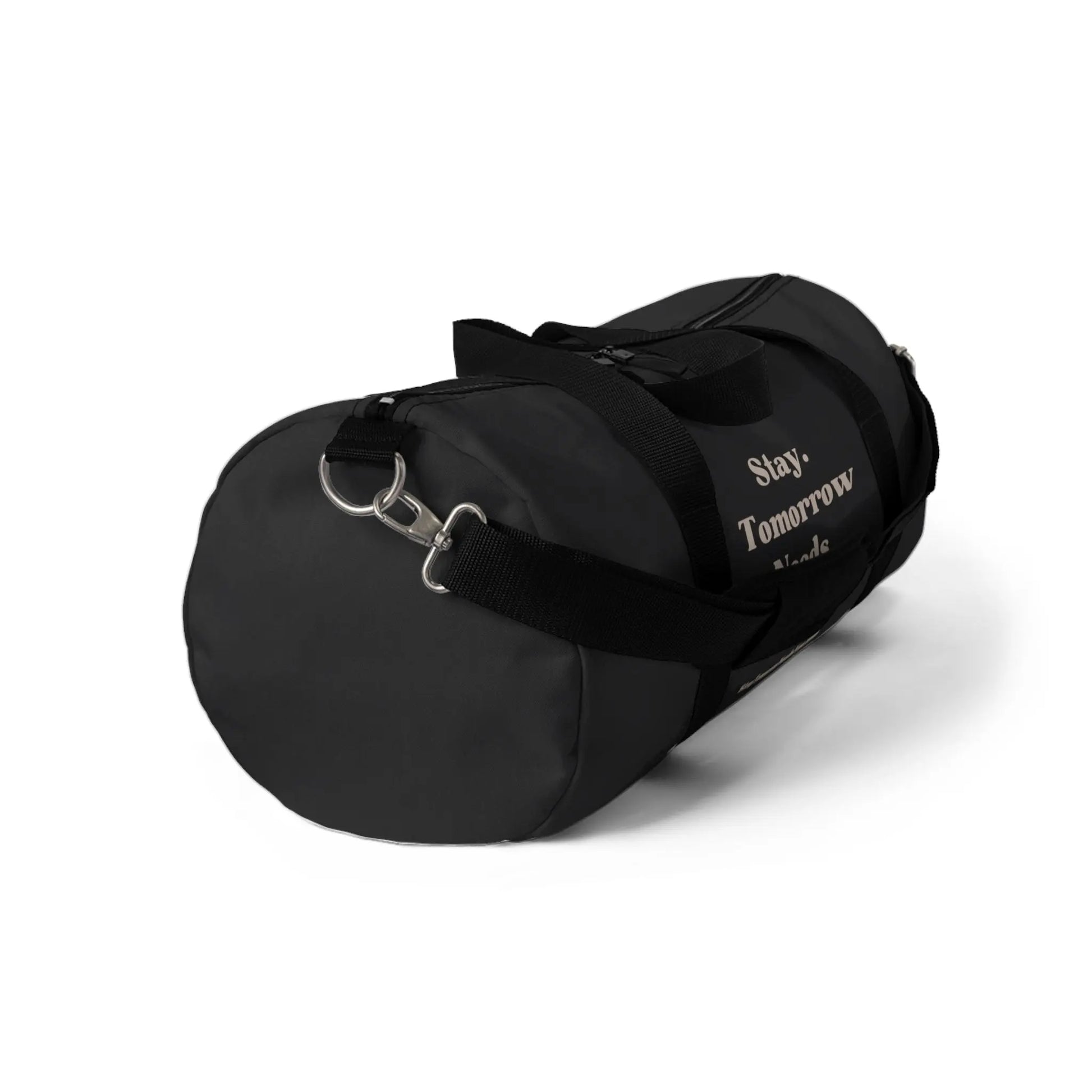 Stay Tomorrow Needs You Suicide Awareness Gym Duffel Bag - Carry your gear with style and spread mental health awareness. Stay motivated! Shop now