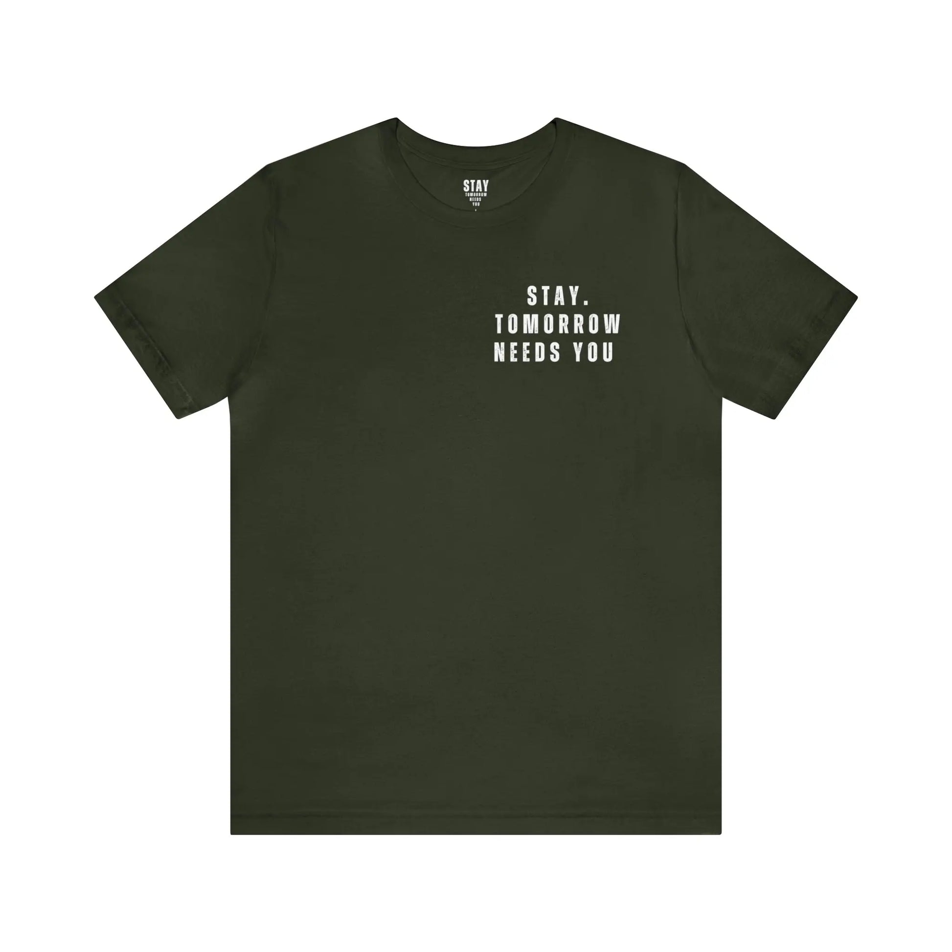 Stay Tomorrow Needs You Mental Health awareness suicide prevention T Shirt Printify
