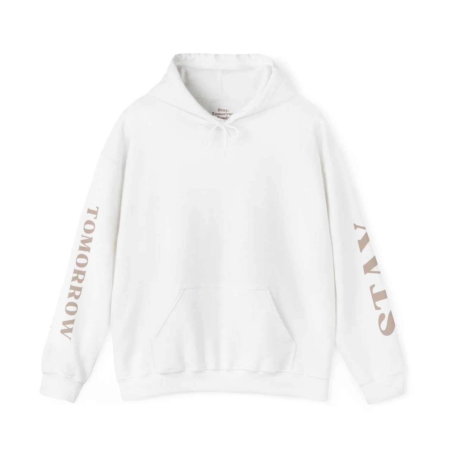 To The Person Behind Me: "Stay Tomorrow Needs You" Hooded Sweatshirt Mental Health Awareness Suicide Prevention Mothers Day Fathers Day Gift Veterans Support Military Gift