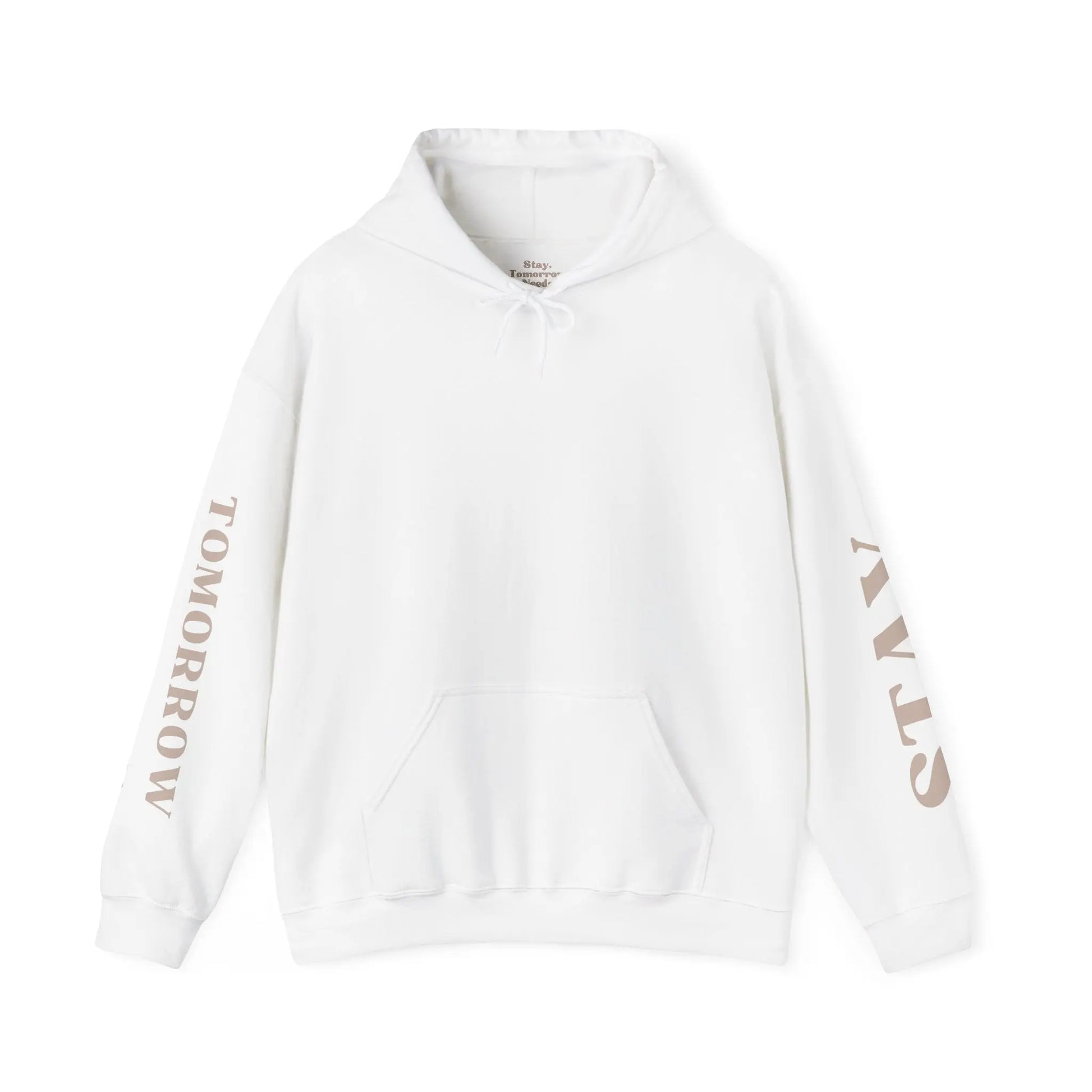 To The Person Behind Me: "Stay Tomorrow Needs You" Hooded Sweatshirt Mental Health Awareness Suicide Prevention Mothers Day Fathers Day Gift Veterans Support Military Gift