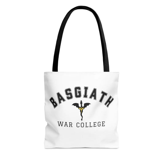 Fourth Wing and Iron Flame by Rebecca Yarros Basgiath War College Tote Bag - Stay Tomorrow Needs You
