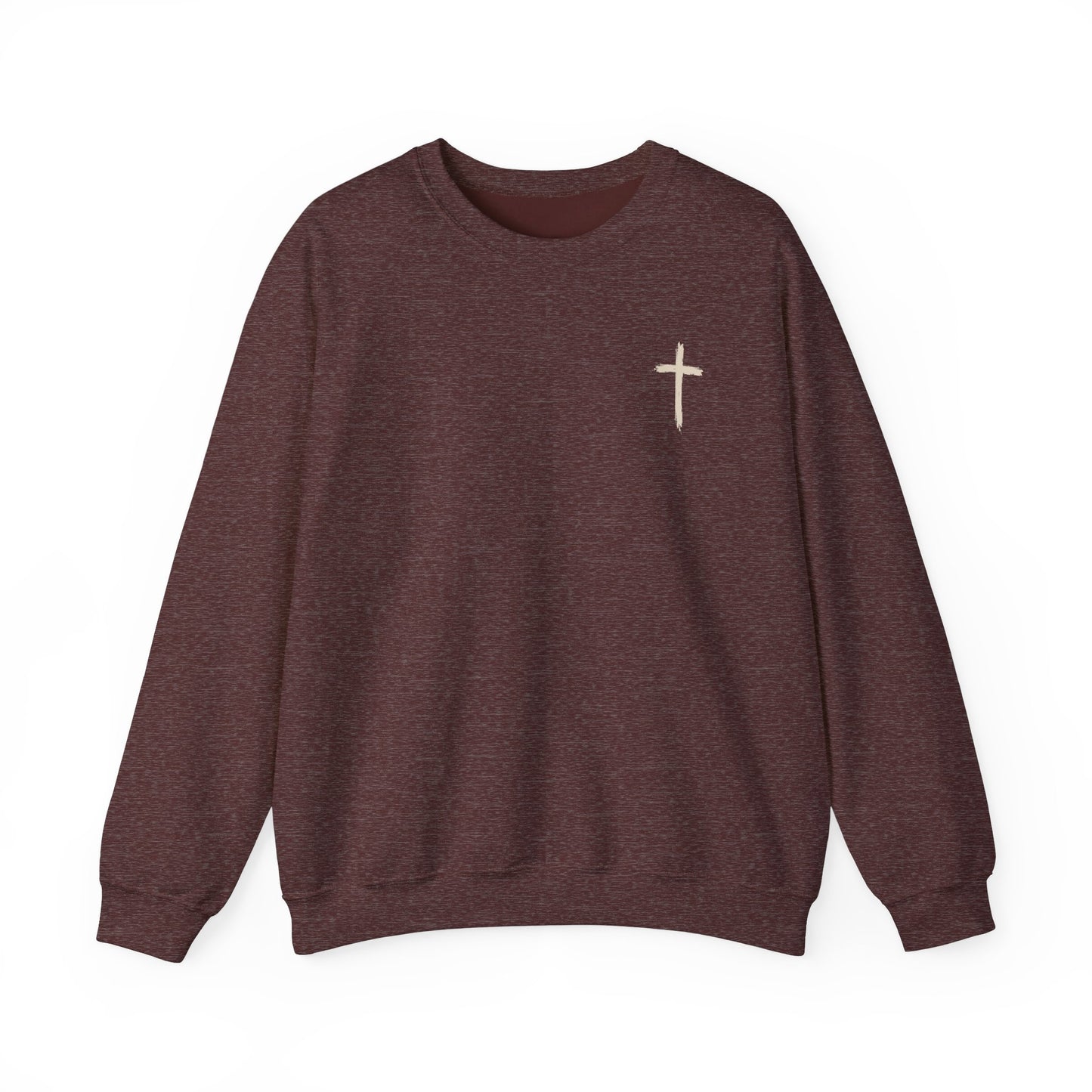 Christian Inspirational Sweatshirt When You Are Hanging On By A Thread, Make Sure It’s The Hem of His Garment - Stay Tomorrow Needs You