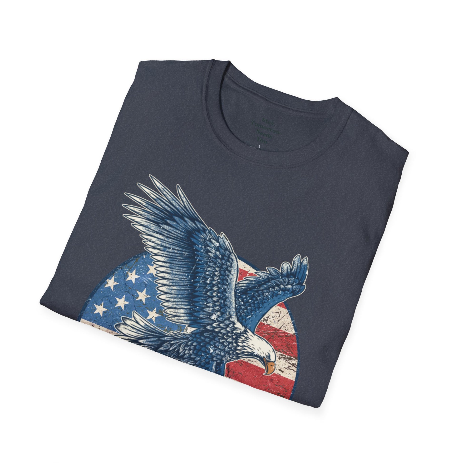Retro 4th of July T shirt 2024 Distressed American Flag Eagle 1776 Made in America Vintage Patriotic America Freedom Fourth of July Independence Day T shirt - Stay Tomorrow Needs You Retro 4th of July T shirt 2024 Distressed American Flag Eagle 1776 Made in America Vintage Patriotic America Freedom Fourth of July Independence Day T shirt