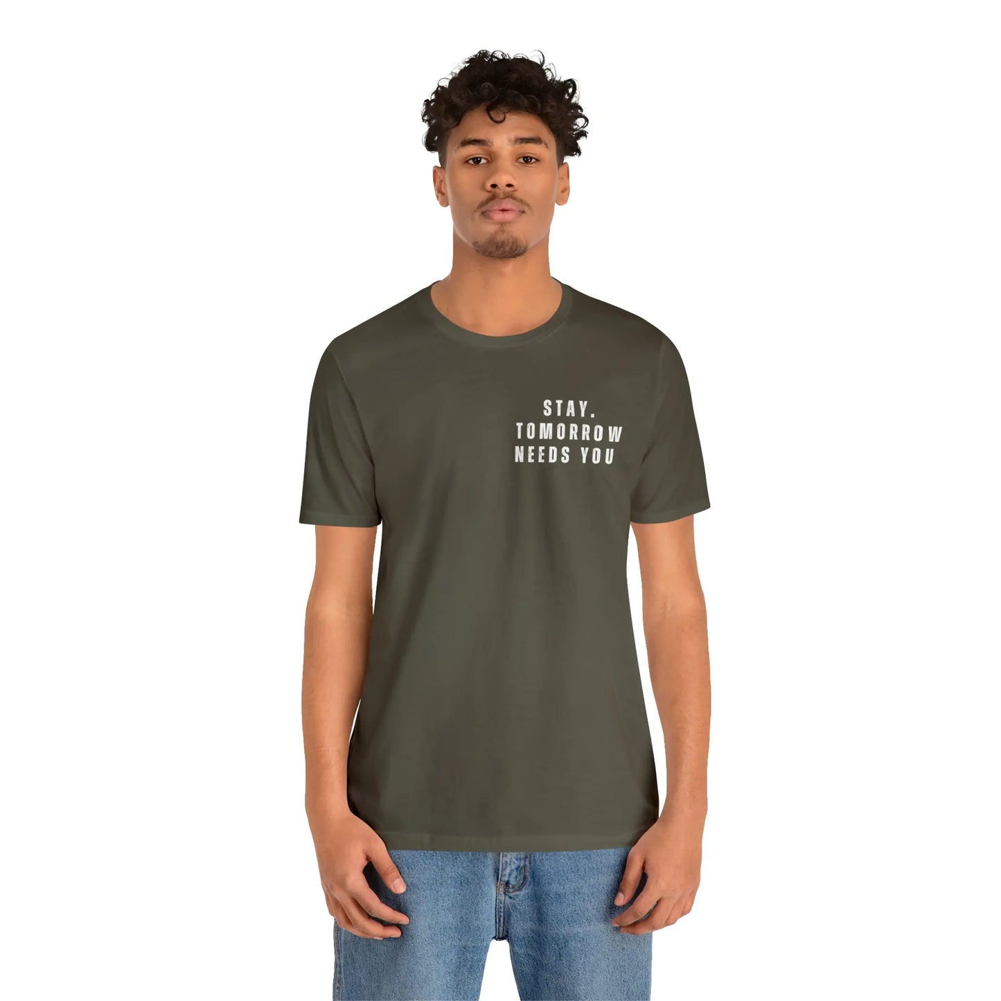 Stay Tomorrow Needs You Mental Health awareness suicide prevention T Shirt Printify