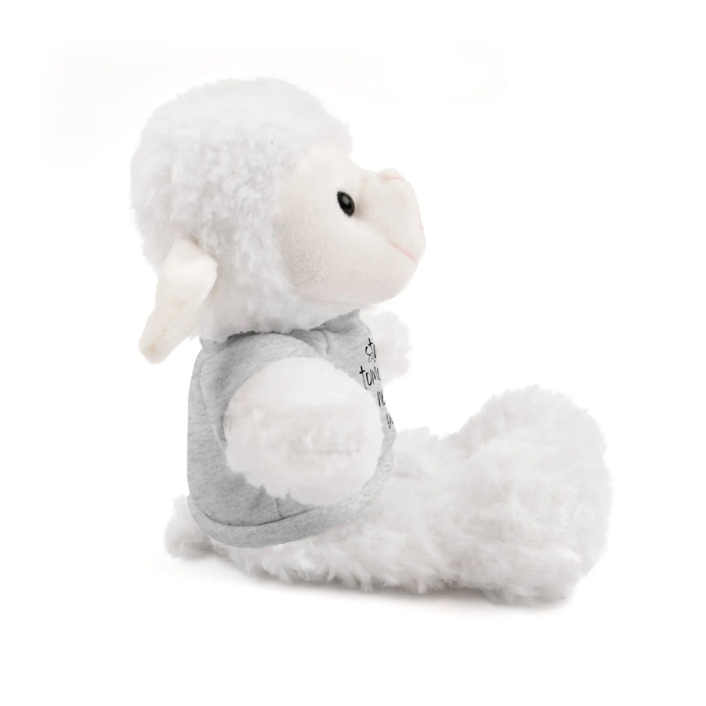 Stay Tomorrow Needs You Stuffed Animals with Tee Printify