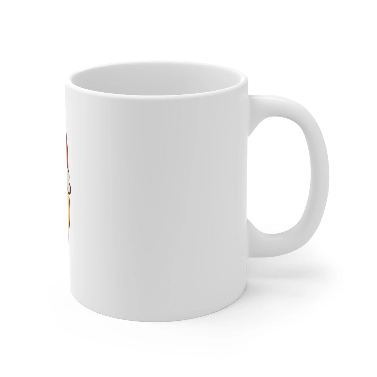 Let’s Get Baked Retro Smiley Ceramic Mug 11oz Printify