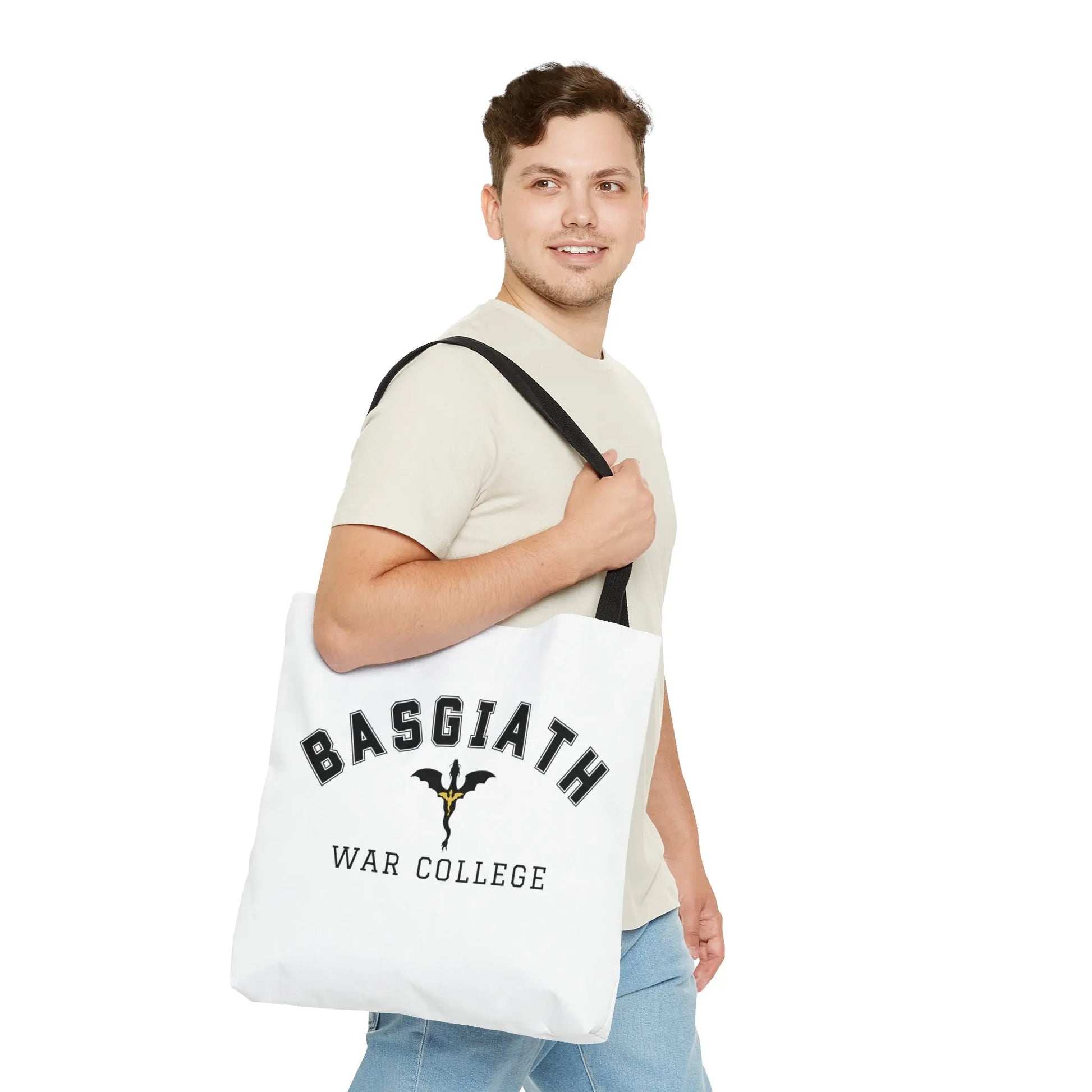 Fourth Wing and Iron Flame by Rebecca Yarros Basgiath War College Tote Bag - Stay Tomorrow Needs You