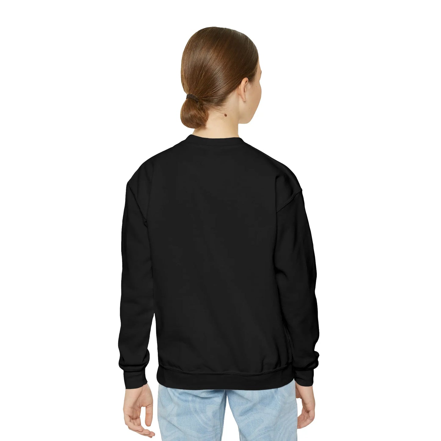 Retro 'Tis the Season' Kids Sweatshirt - Cute Halloween 2023 Pumpkin and Ghost Printify