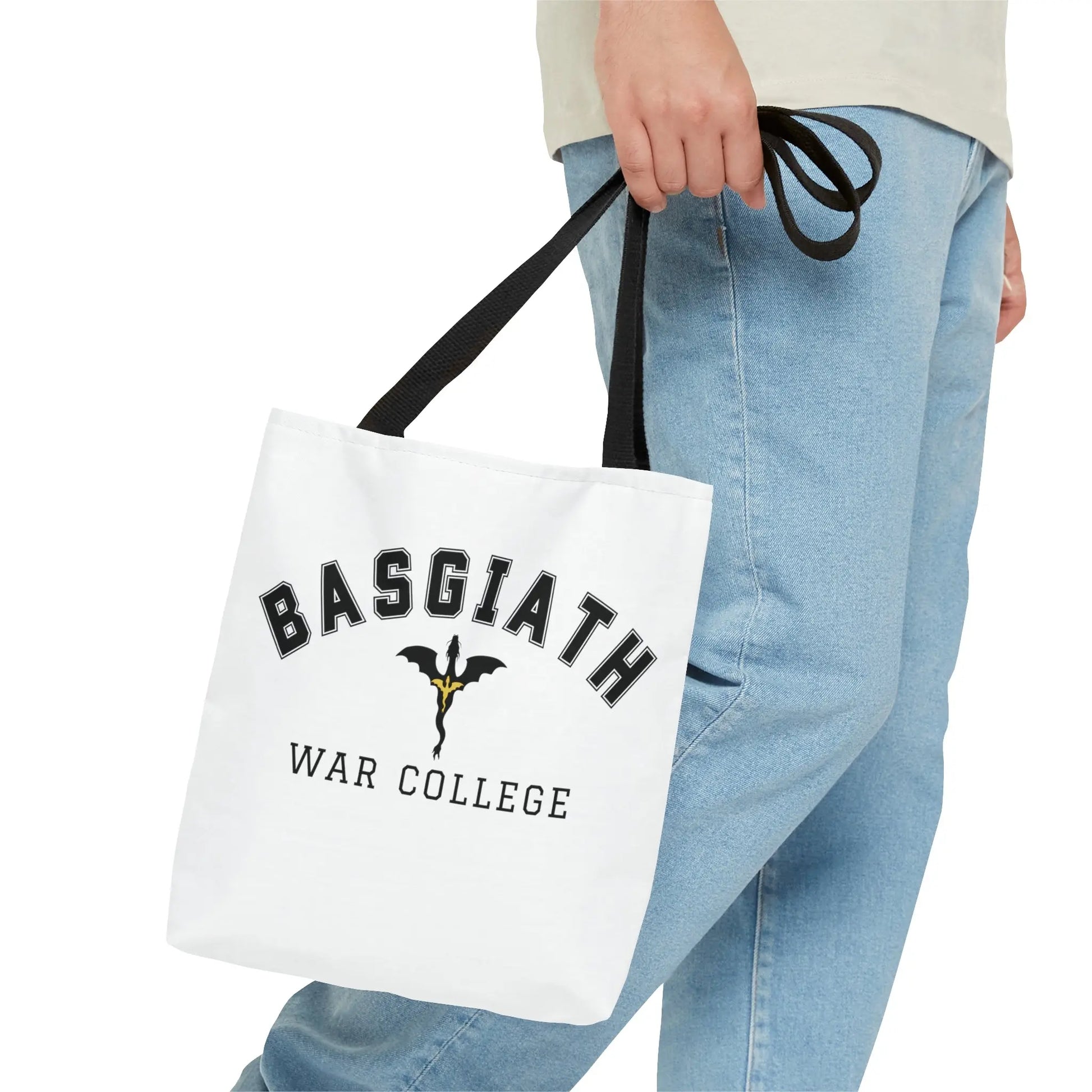 Fourth Wing and Iron Flame by Rebecca Yarros Basgiath War College Tote Bag - Stay Tomorrow Needs You