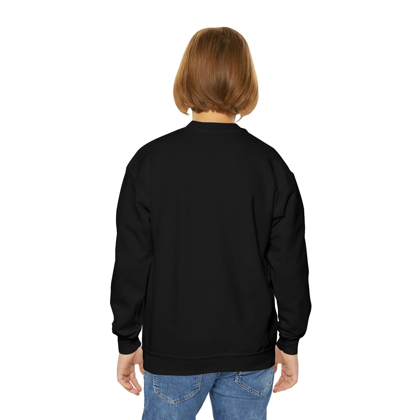 Retro 'Tis the Season' Kids Sweatshirt - Cute Halloween 2023 Pumpkin and Ghost Printify