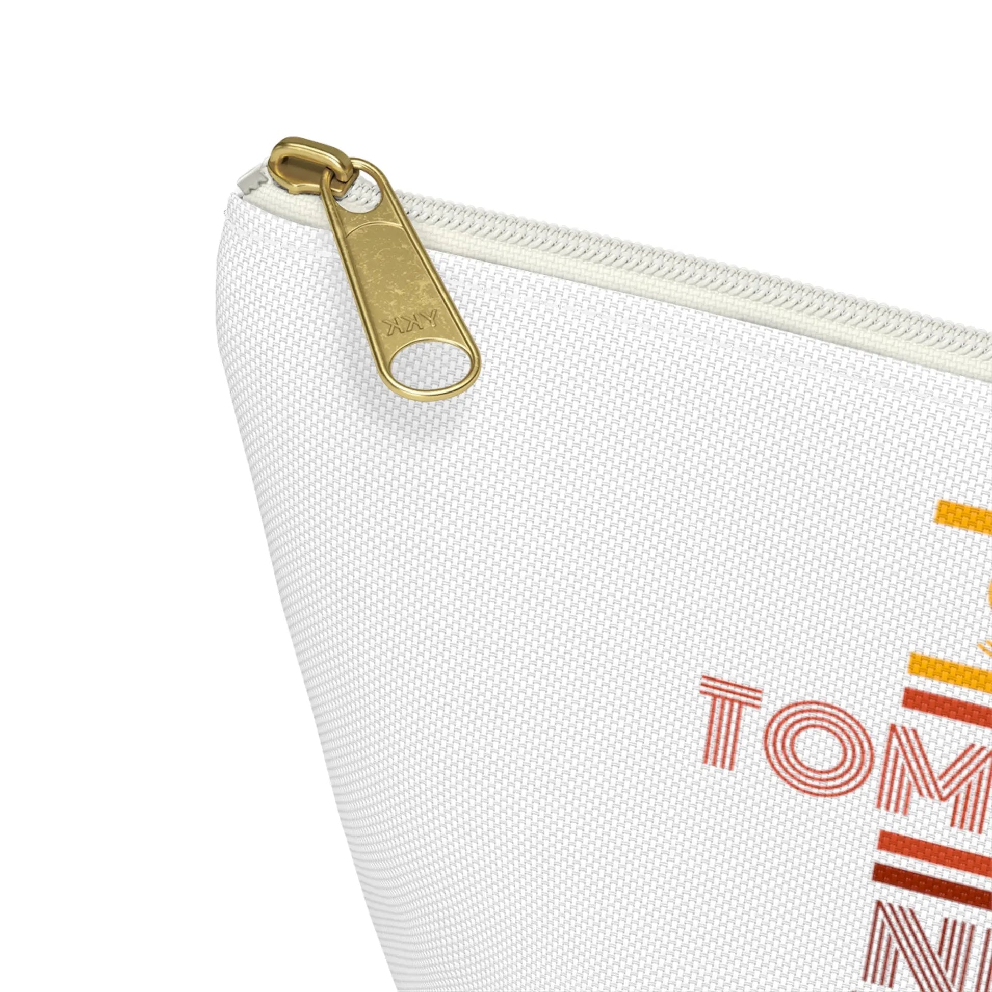 Stay, tomorrow needs you retro makeup Bag accessory Pouch w T-bottom - papercraneco