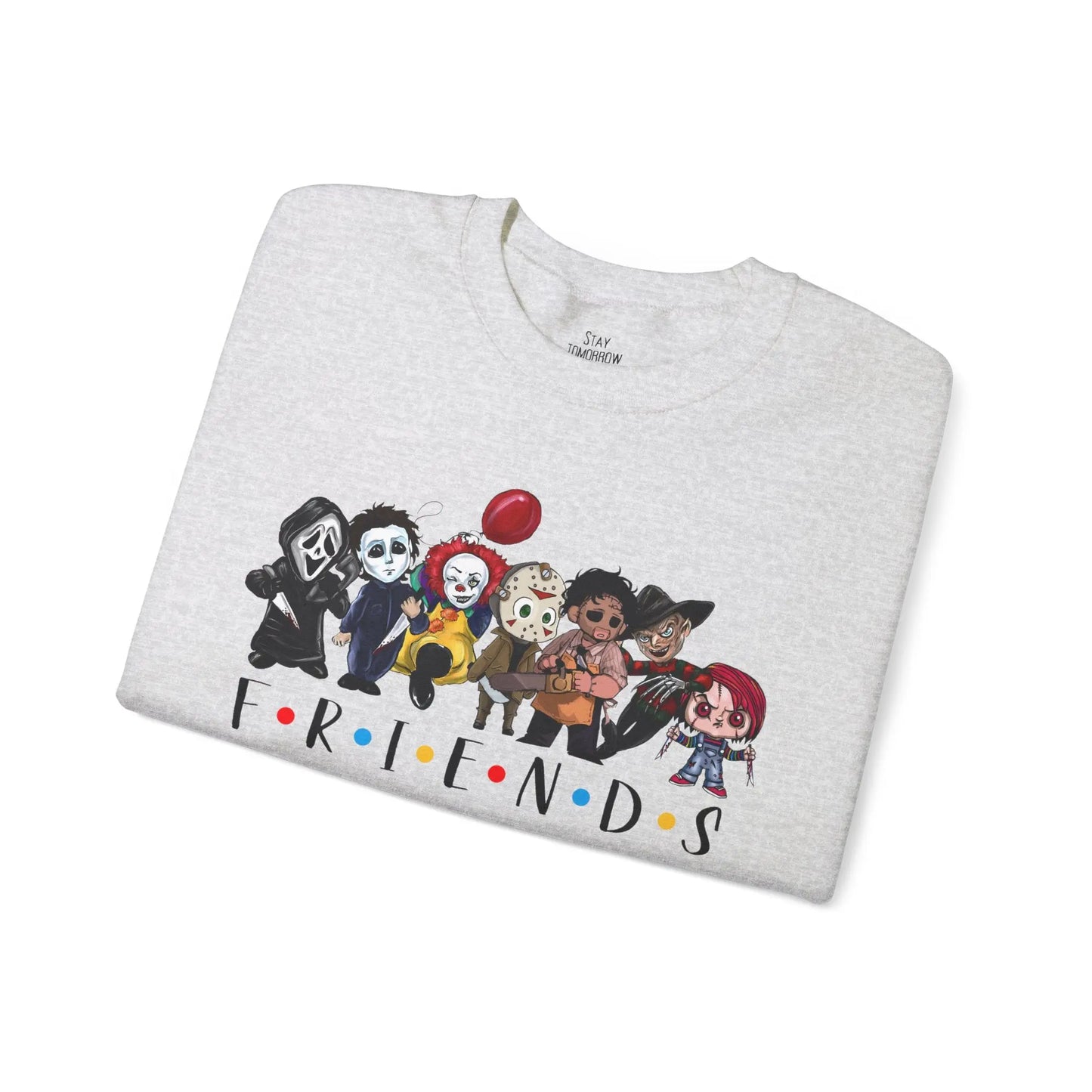 Friends Halloween Shirt, Horror Movie Shirt, Horror Movie Killers T-shirt, Horror Movie Tee, Scary Friends Shirt, Cute, Retro Halloween 2024