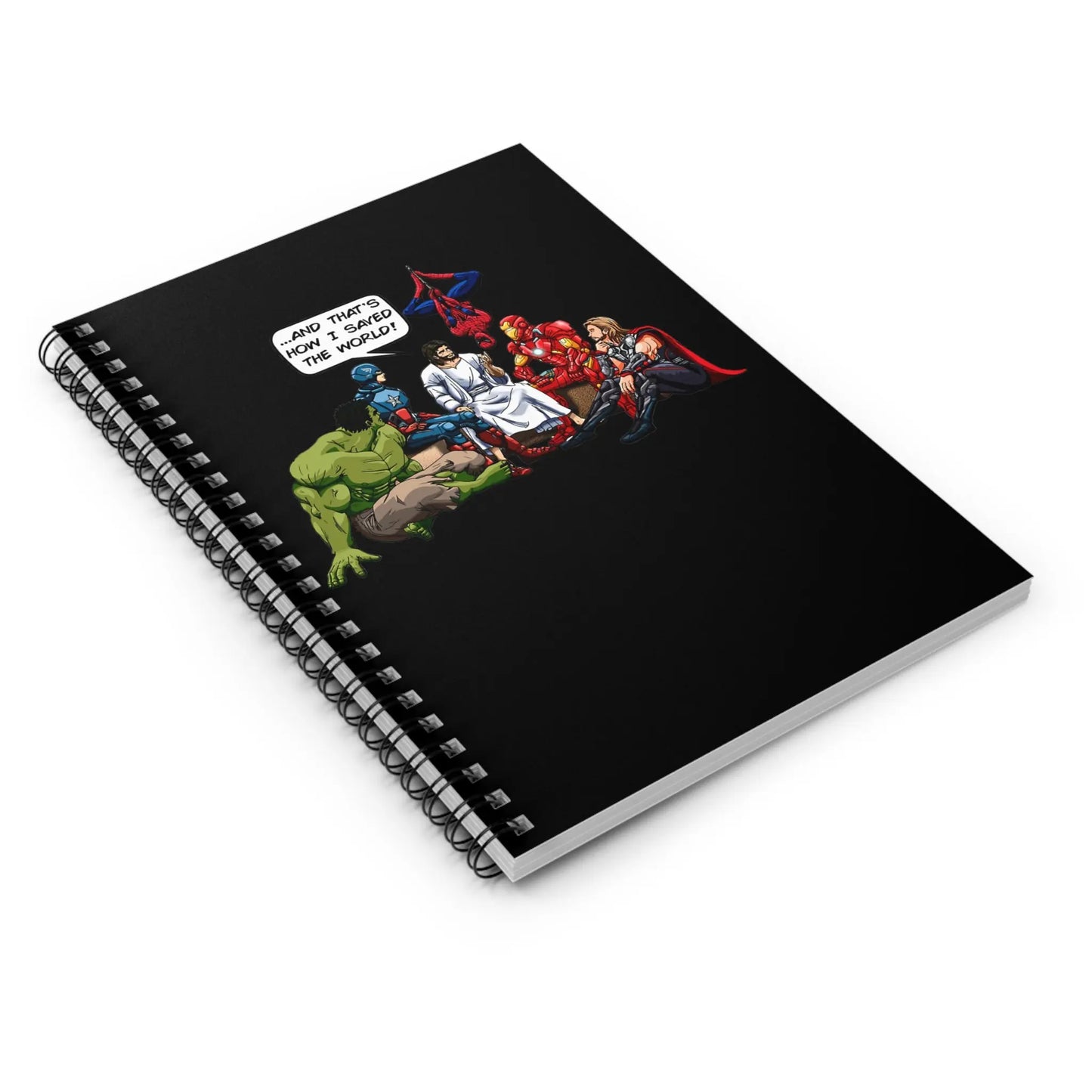That's How I Saved The World Jesus Superheroes Funny Christian Jesus Easter Kids Superhero Spiral Notebook Journal Ruled Line - Stay Tomorrow Needs You That's How I Saved The World Jesus Superheroes Funny Christian Jesus Easter Kids Superhero Spiral Notebook Journal Ruled Line