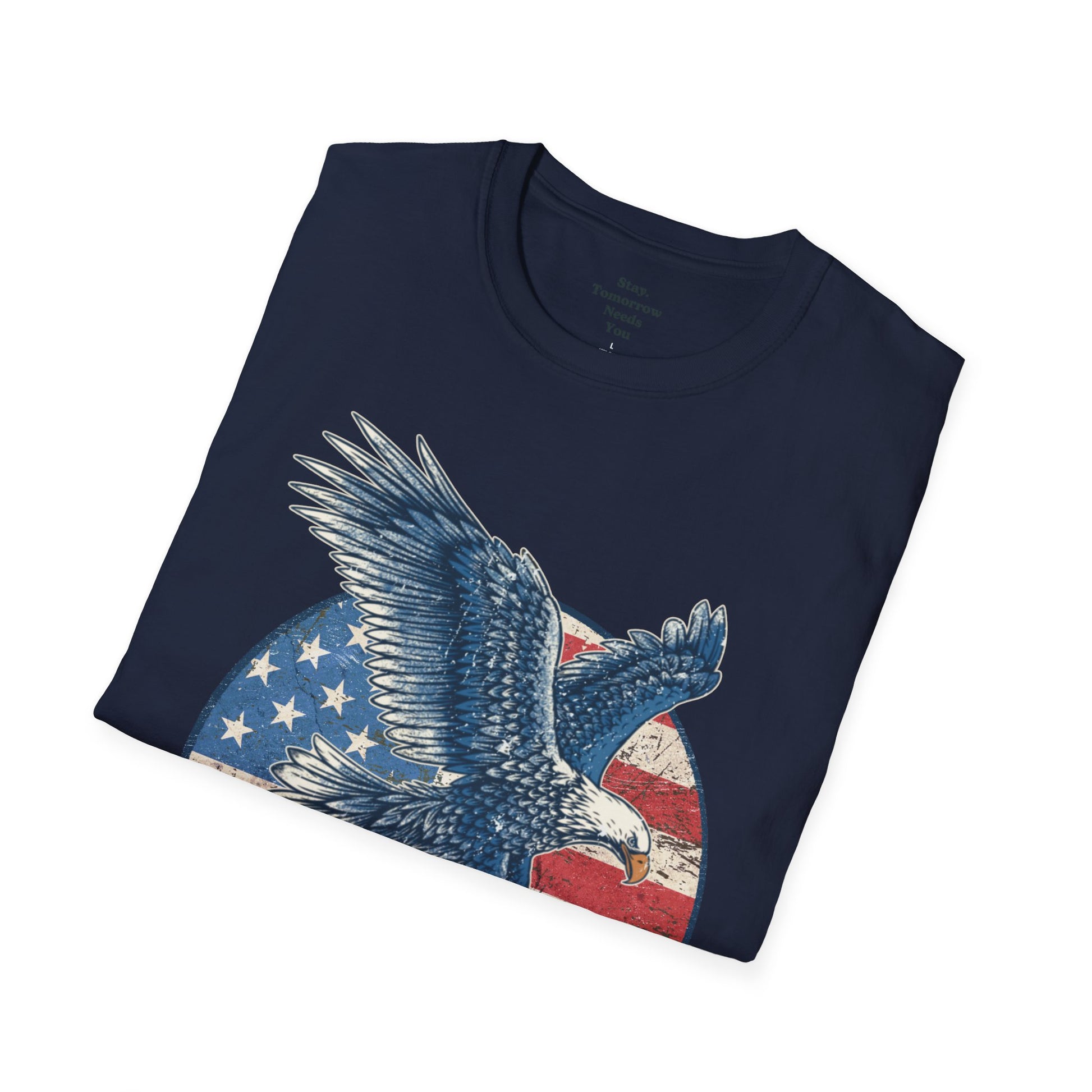 Retro 4th of July T shirt 2024 Distressed American Flag Eagle 1776 Made in America Vintage Patriotic America Freedom Fourth of July Independence Day T shirt - Stay Tomorrow Needs You Retro 4th of July T shirt 2024 Distressed American Flag Eagle 1776 Made in America Vintage Patriotic America Freedom Fourth of July Independence Day T shirt