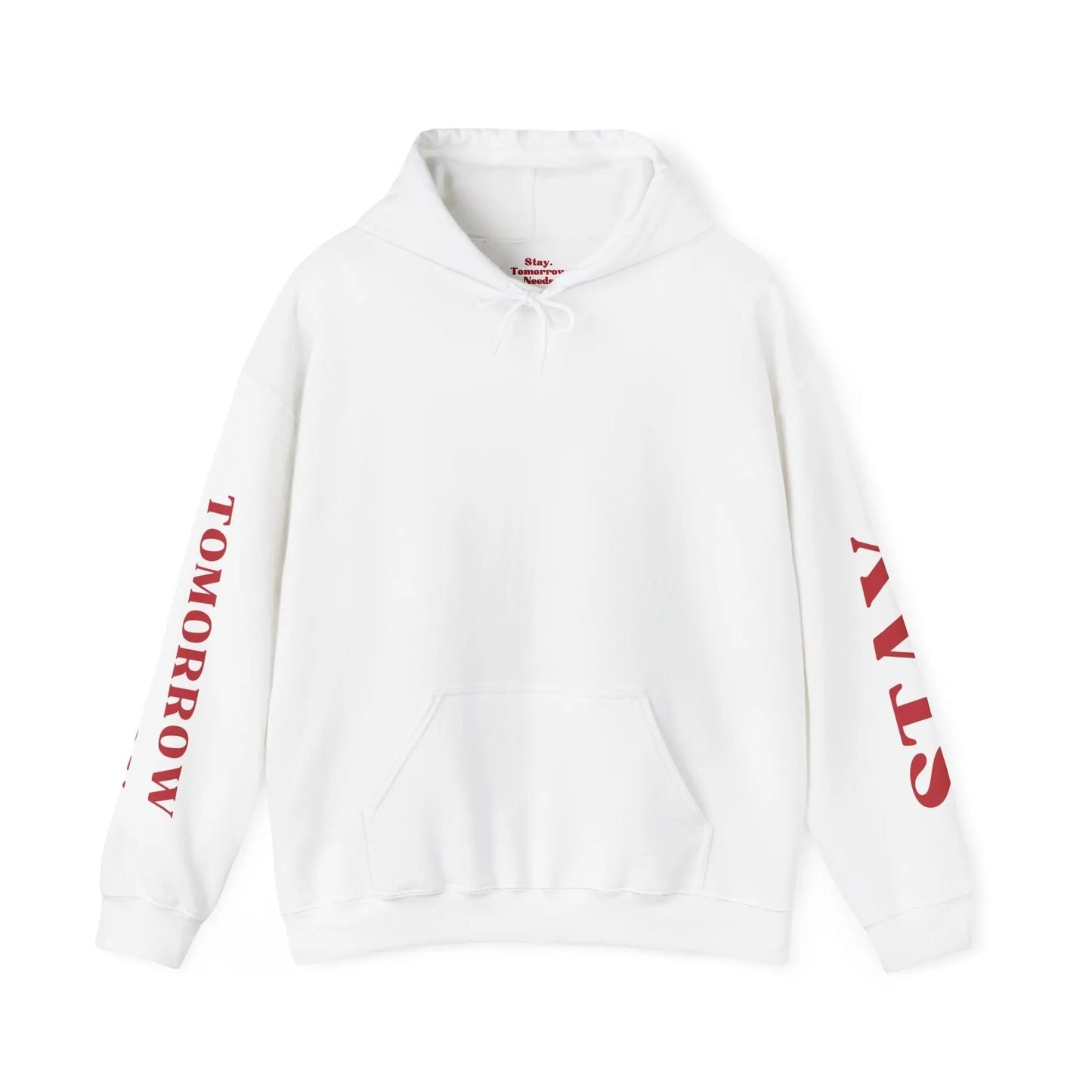 To The Person Behind Me: "Stay Tomorrow Needs You" Hooded Sweatshirt Mental Health Awareness Suicide Prevention Mothers Day Fathers Day Gift Veterans Support Military Gift