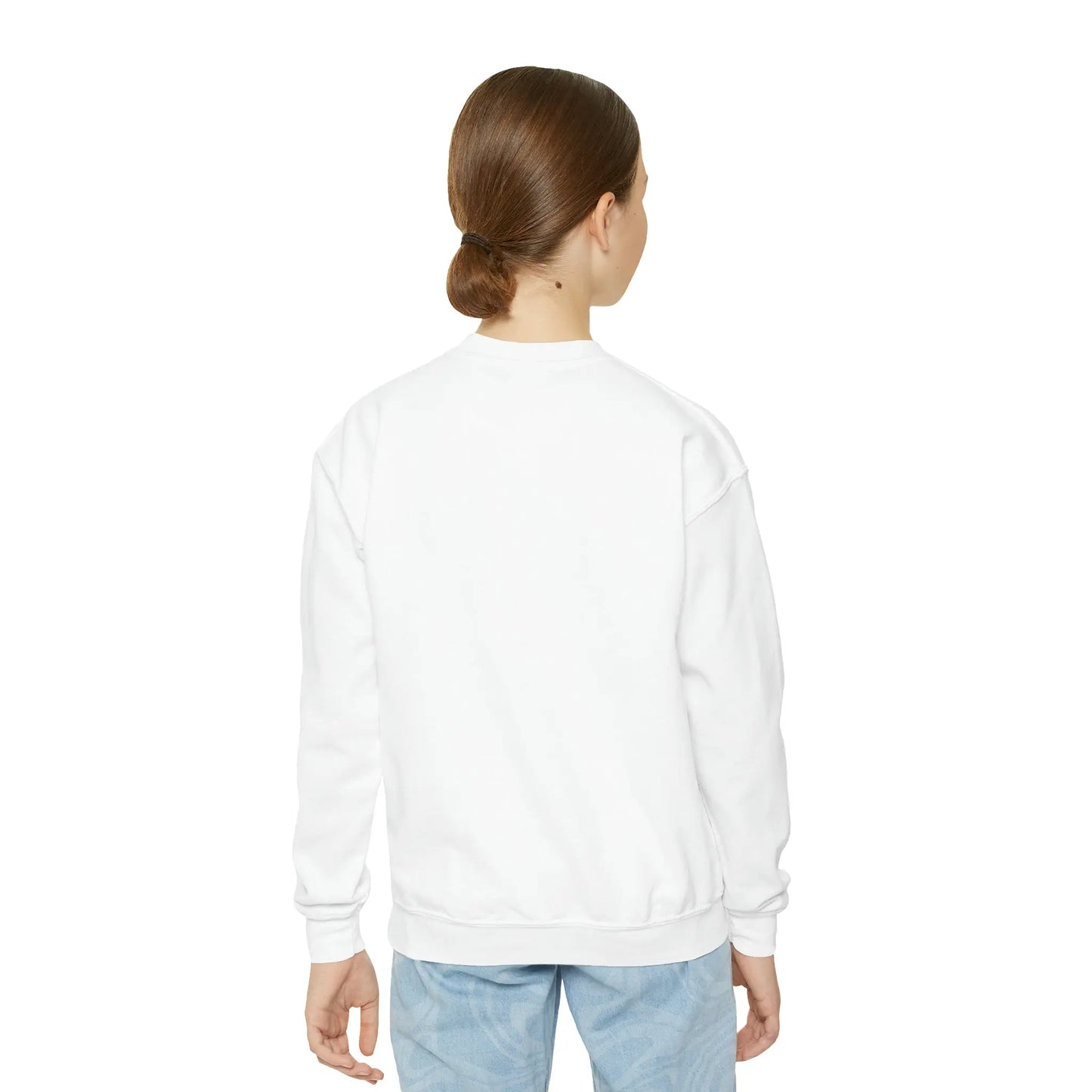 Retro 'Tis the Season' Kids Sweatshirt - Cute Halloween 2023 Pumpkin and Ghost Printify