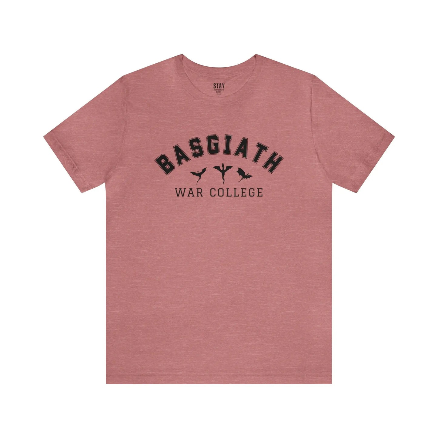 Basgiath War College Fourth Wing T Shirt | Inspired by Fourth Wing and Iron Flame by Rebecca Yarros - Stay Tomorrow Needs You