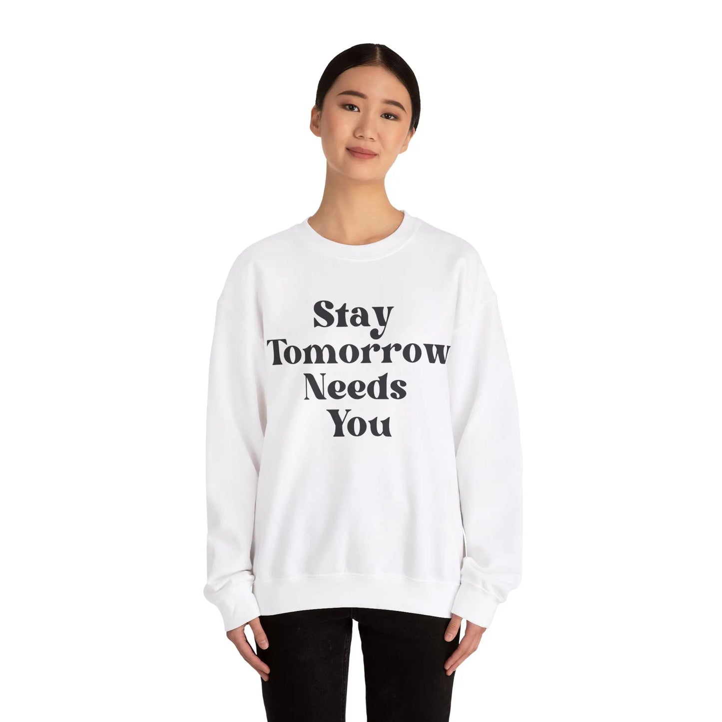 Retro Hippie Boho Stay Tomorrow Needs You Mental Health Awareness Sweatshirt Suicide Prevention Mothers Day Fathers Day Gift Veterans Support Military Gift - Stay Tomorrow Needs You Retro Hippie Boho Stay Tomorrow Needs You Mental Health Awareness Sweatshirt Suicide Prevention Mothers Day Fathers Day Gift Veterans Support Military Gift
