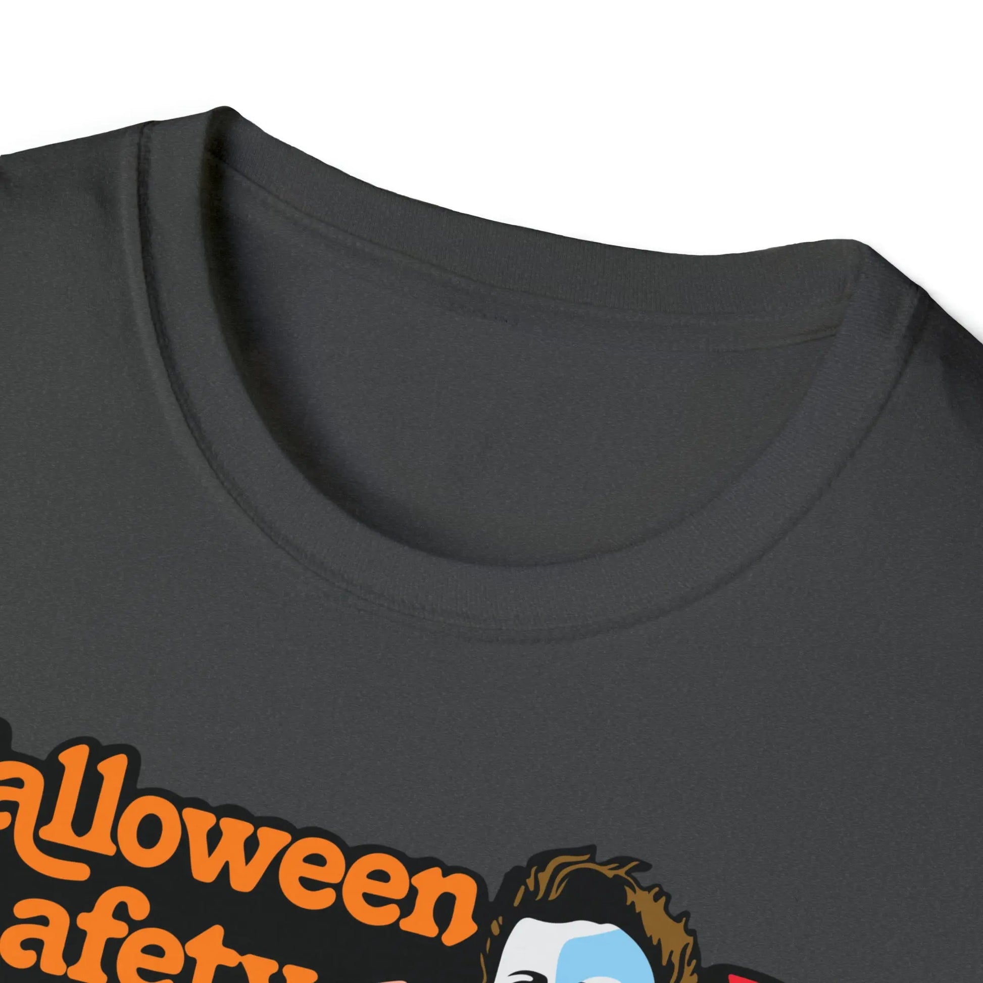 Michael Myers 'Halloween Safety Sitters Guide' Retro T Shirt - papercraneco