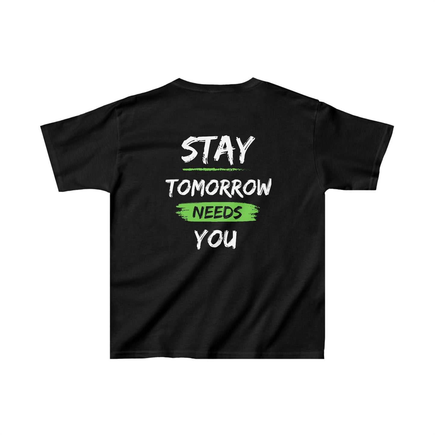 Stay Tomorrow Needs You Kids Suicide Prevention Mental Health Awareness Kids Boys T Shirt Christmas Gift Military Support