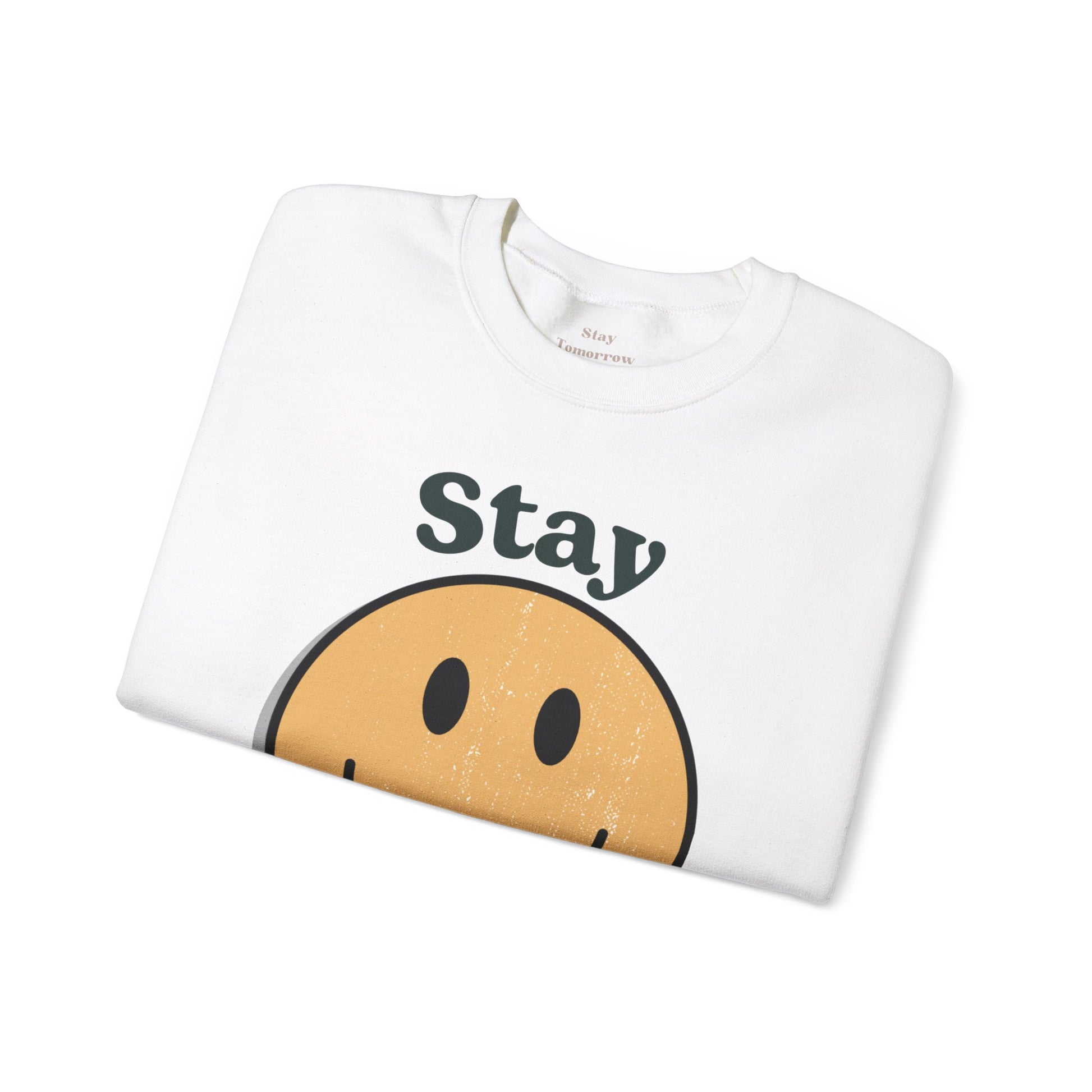 Retro Smiley Stay Tomorrow Needs You Suicide Prevention Sweatshirt Mental Health Awareness Gift Veterans Support Military Gift Christmas