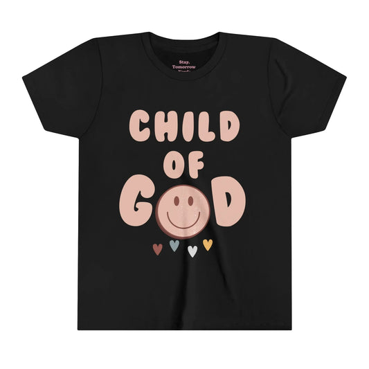Child of God Girls Christian T shirt retro boho pink Jesus - Stay Tomorrow Needs You Child of God Girls Christian T shirt retro boho pink Jesus