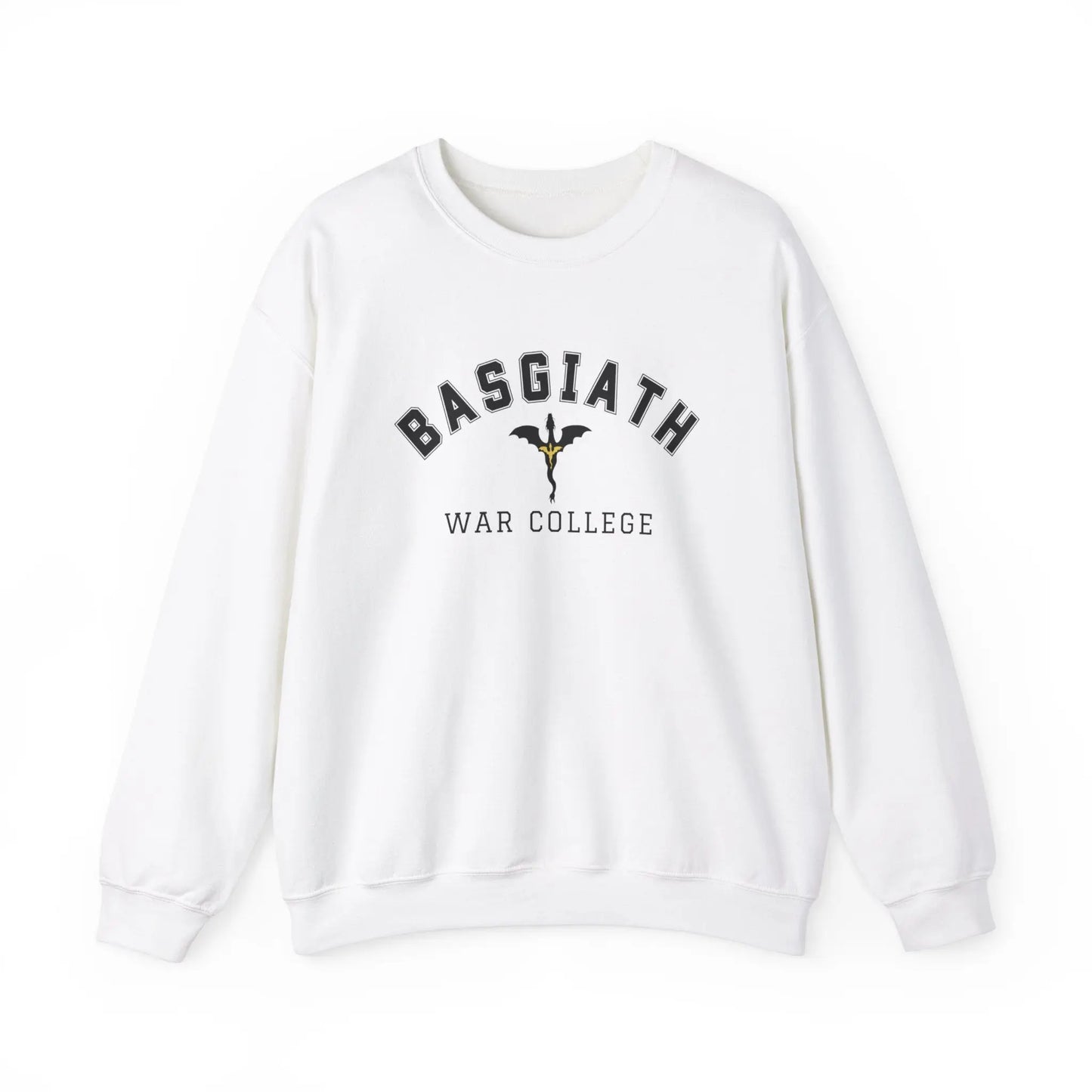 Fourth Wing Basgiath War College Sweatshirt inspired by Fourth Wing and Iron Flame by Rebecca Yarros - Stay Tomorrow Needs You