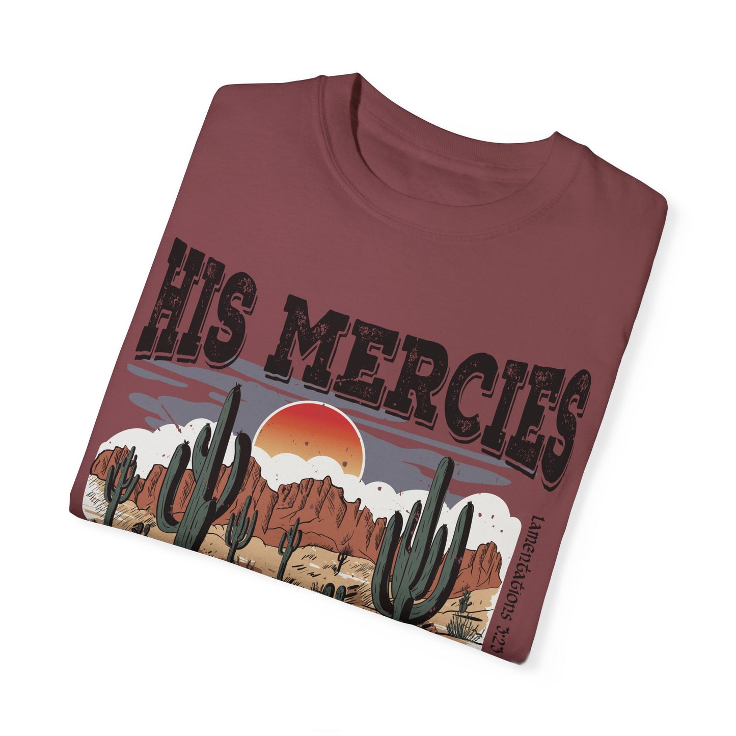 Boho Christian Shirts Christian tshirt Bible Verse Shirt Trendy Christians Jesus Apparel Faith Based Shirt His Mercies Are New Vintage