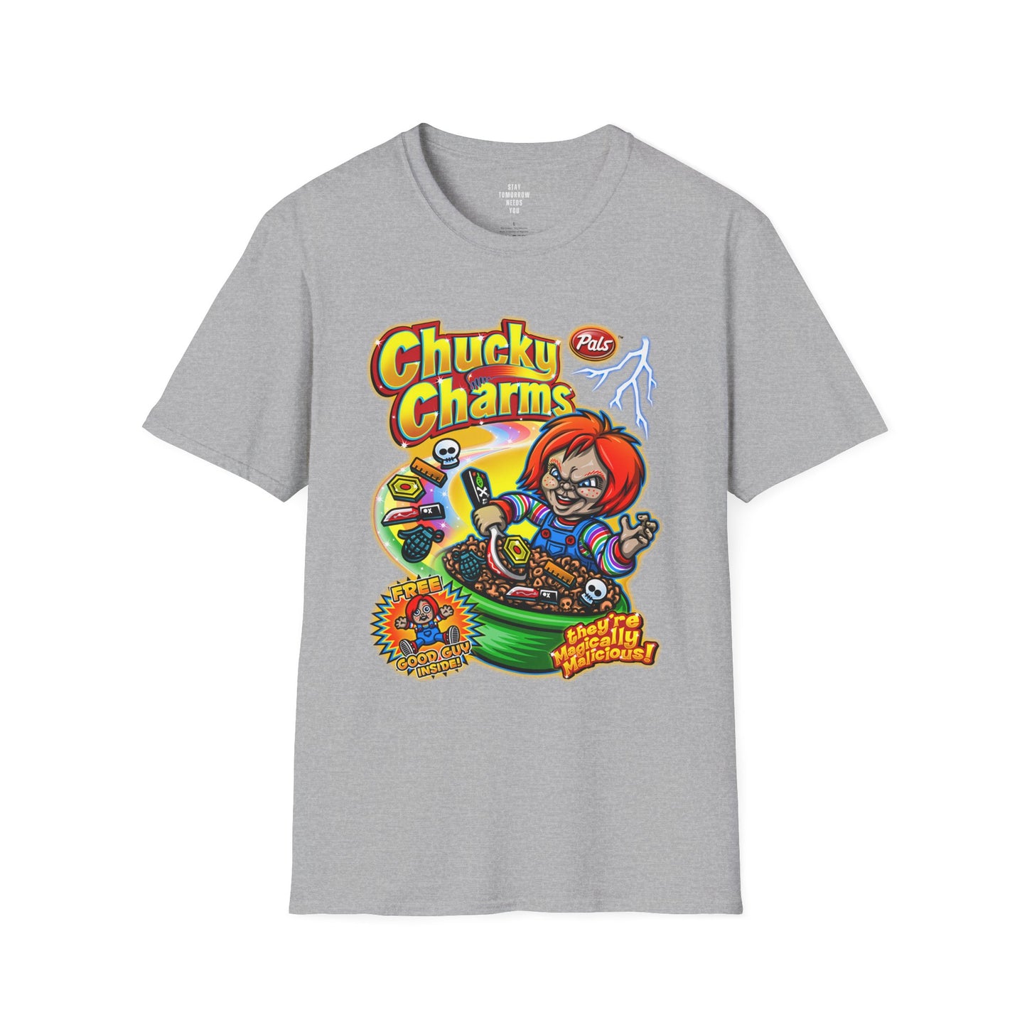 Spooky Season Halloween 2024 Chucky Charms' Child's Play Retro T-Shirt Horror Movie Lover