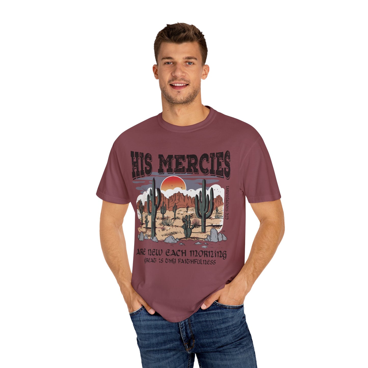 Boho Christian Shirts Christian tshirt Bible Verse Shirt Trendy Christians Jesus Apparel Faith Based Shirt His Mercies Are New Vintage - Stay Tomorrow Needs You