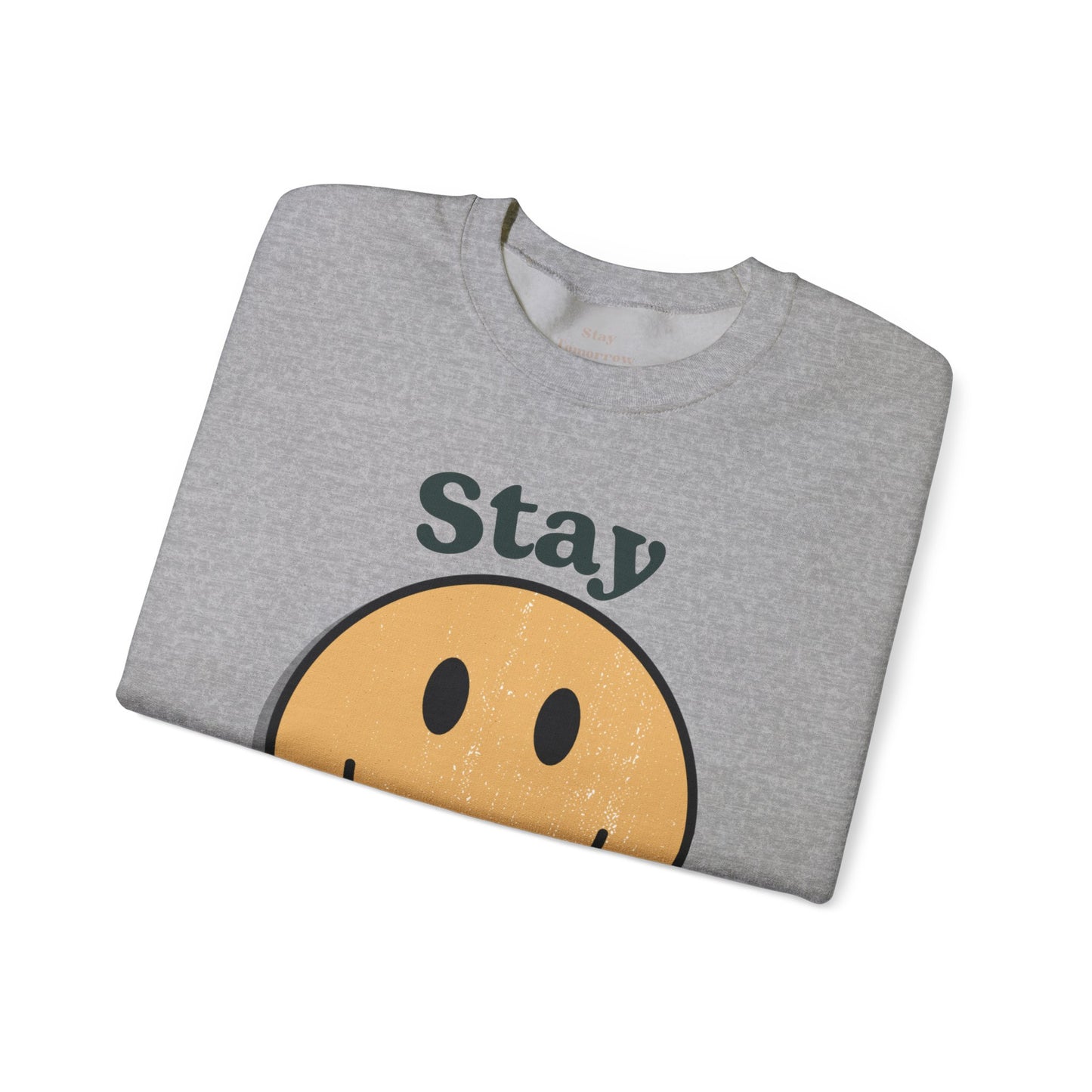 Retro Smiley Stay Tomorrow Needs You Suicide Prevention Sweatshirt Mental Health Awareness Gift Veterans Support Military Gift Christmas