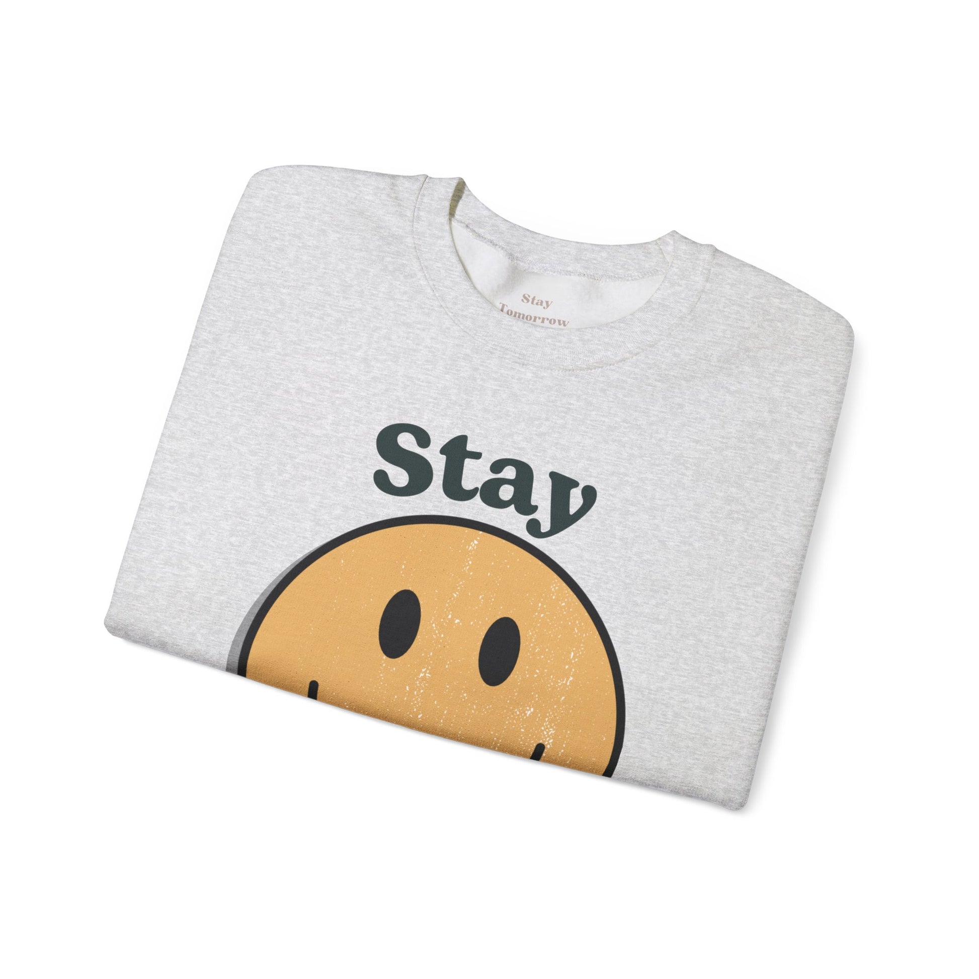 Retro Smiley Stay Tomorrow Needs You Suicide Prevention Sweatshirt Mental Health Awareness Gift Veterans Support Military Gift Christmas