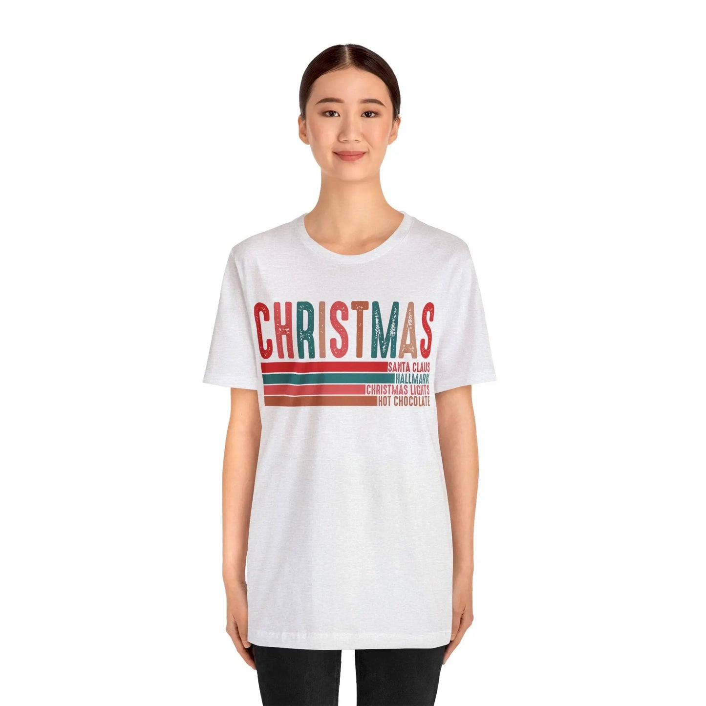 Retro Christmas T Shirt Printify