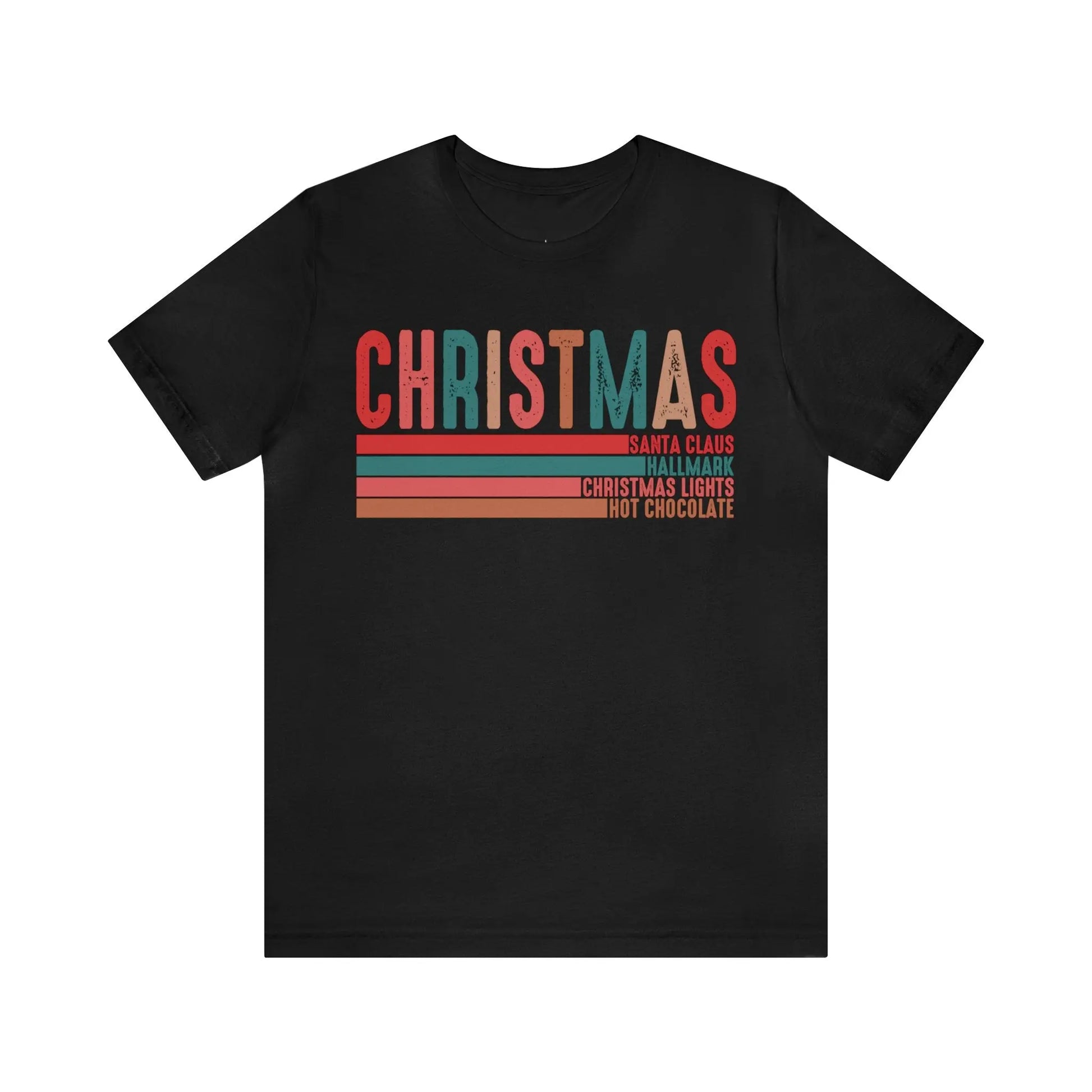 Retro Christmas T Shirt Printify