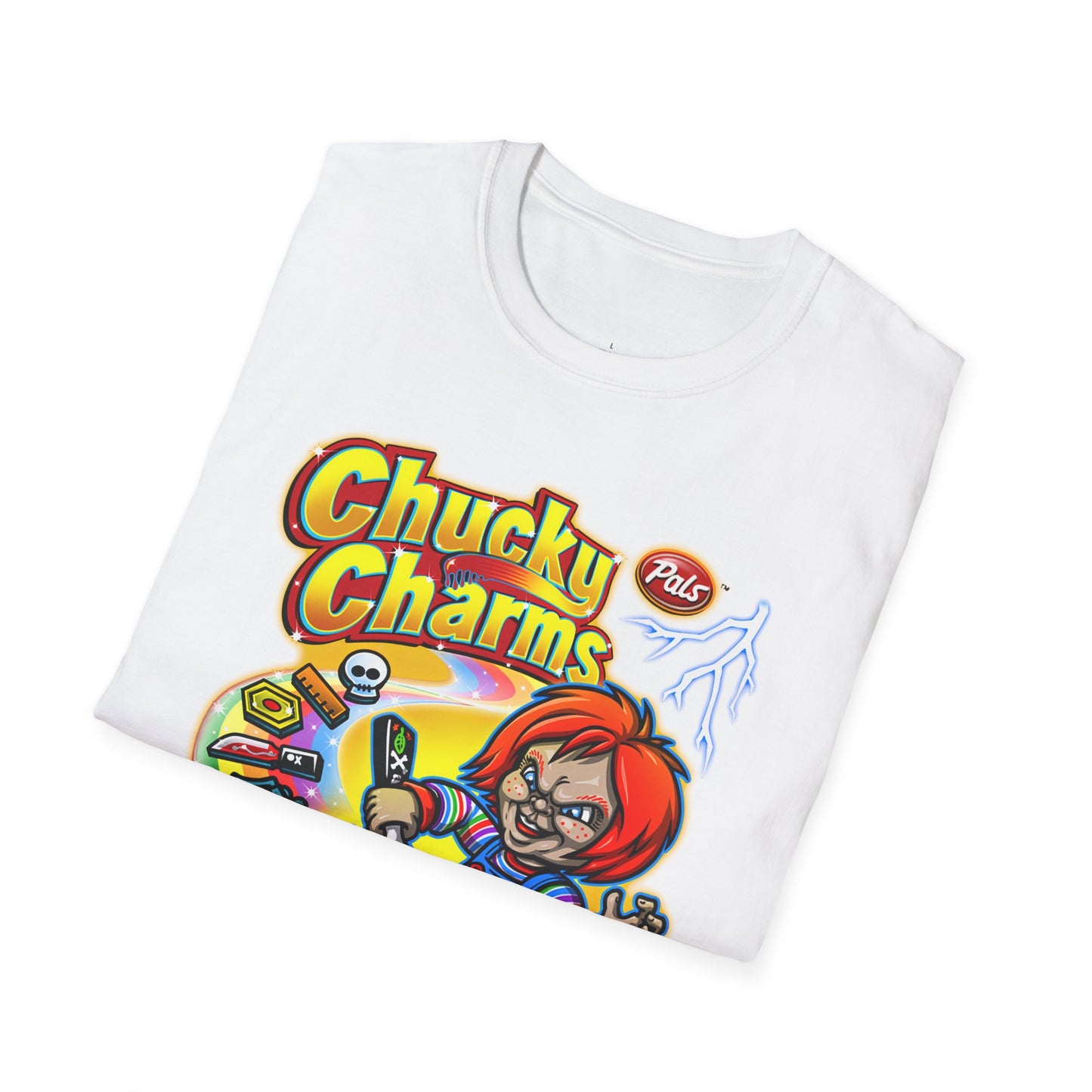 Spooky Season Halloween 2024 Chucky Charms' Child's Play Retro T-Shirt Horror Movie Lover