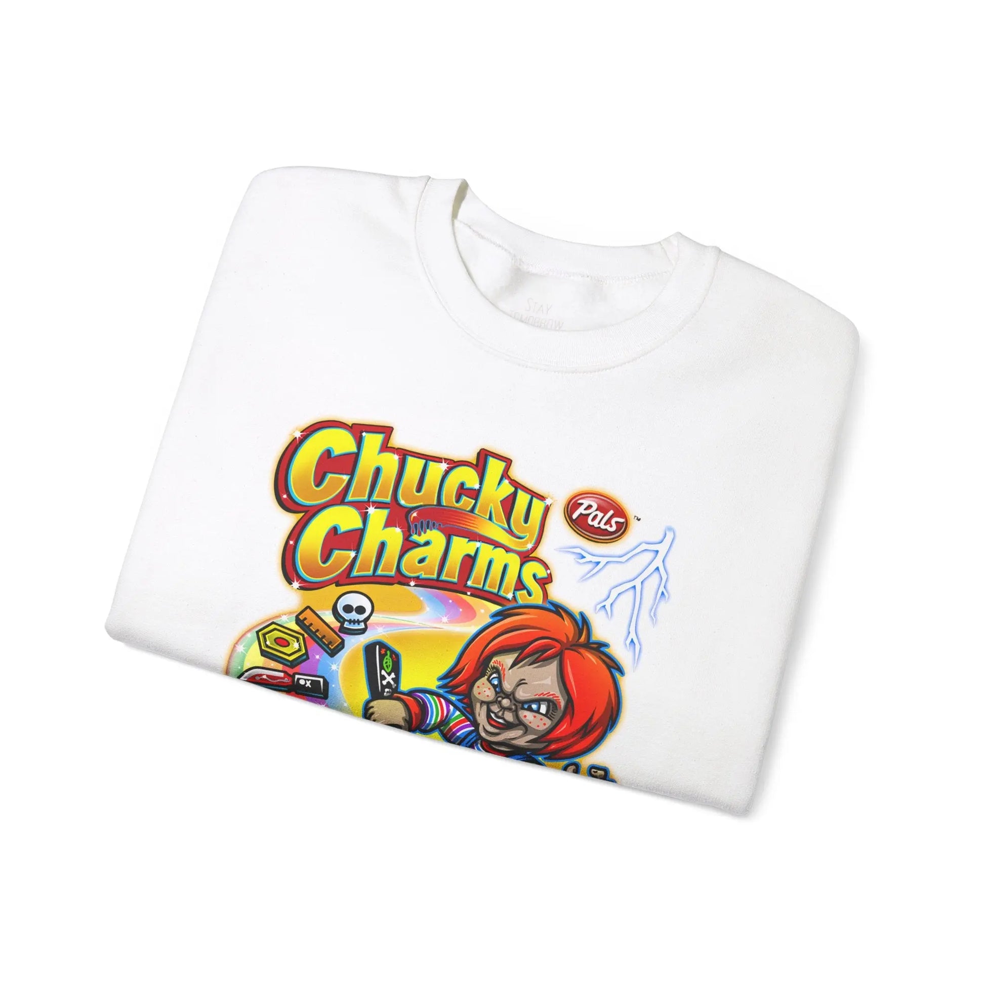 Retro Chucky Charms' Child's Play Halloween Sweatshirt 2024 Horror Movie Character Vintage