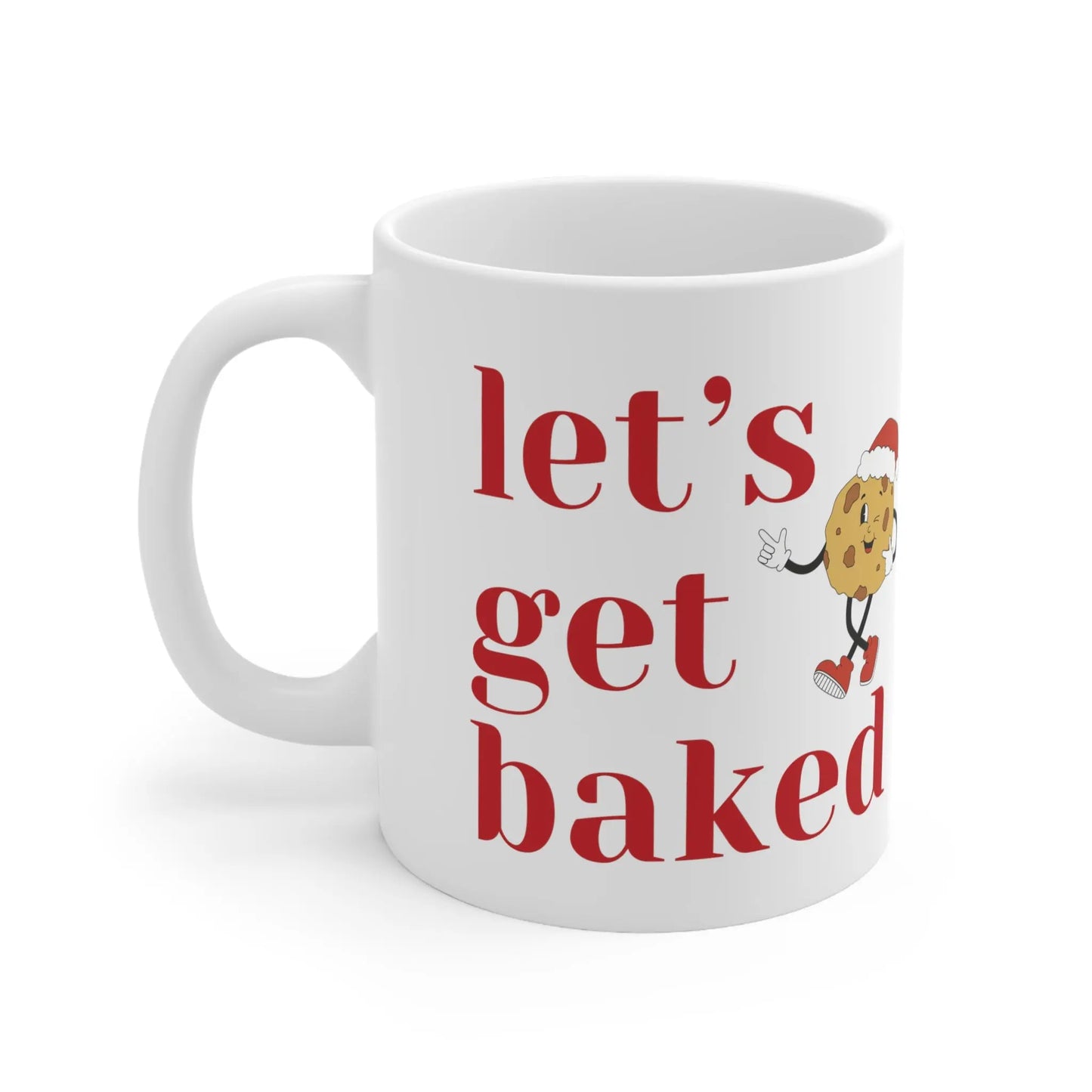 Let’s Get Baked Christmas Mug 11oz Printify