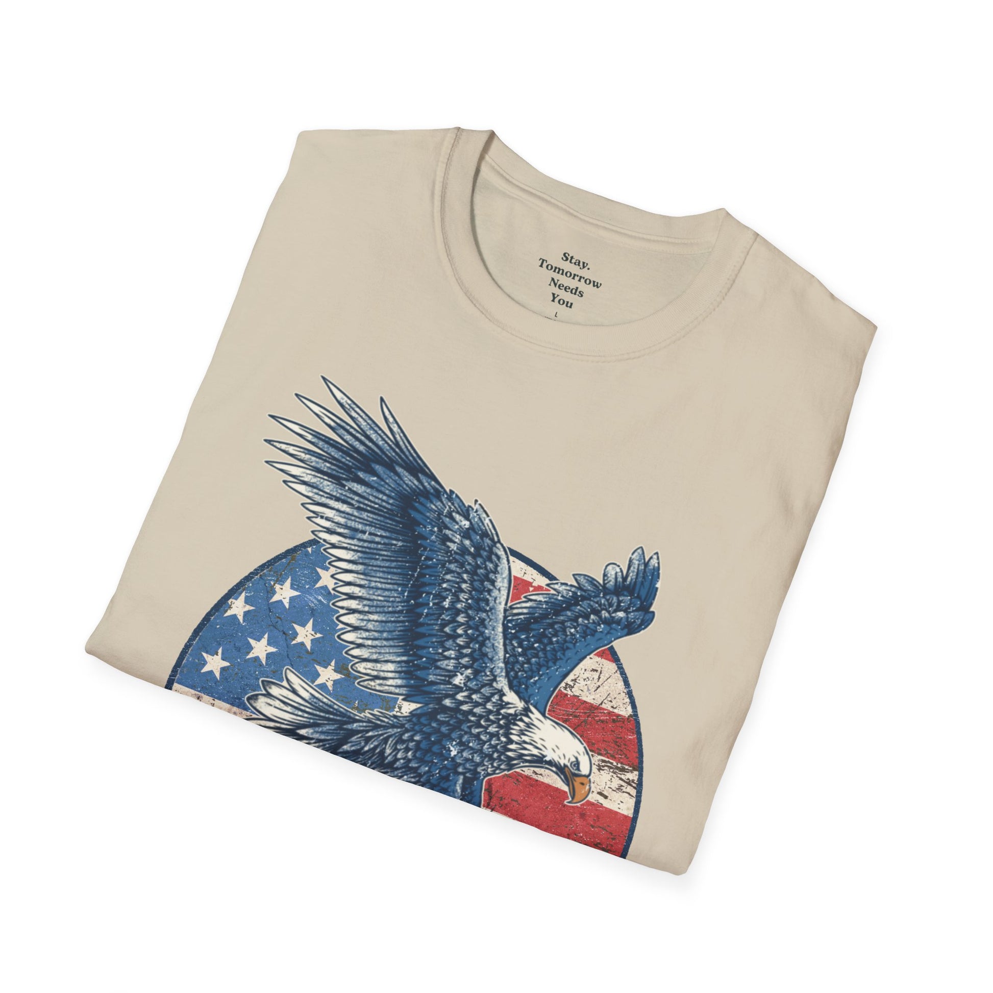Retro 4th of July T shirt 2024 Distressed American Flag Eagle 1776 Made in America Vintage Patriotic America Freedom Fourth of July Independence Day T shirt - Stay Tomorrow Needs You Retro 4th of July T shirt 2024 Distressed American Flag Eagle 1776 Made in America Vintage Patriotic America Freedom Fourth of July Independence Day T shirt
