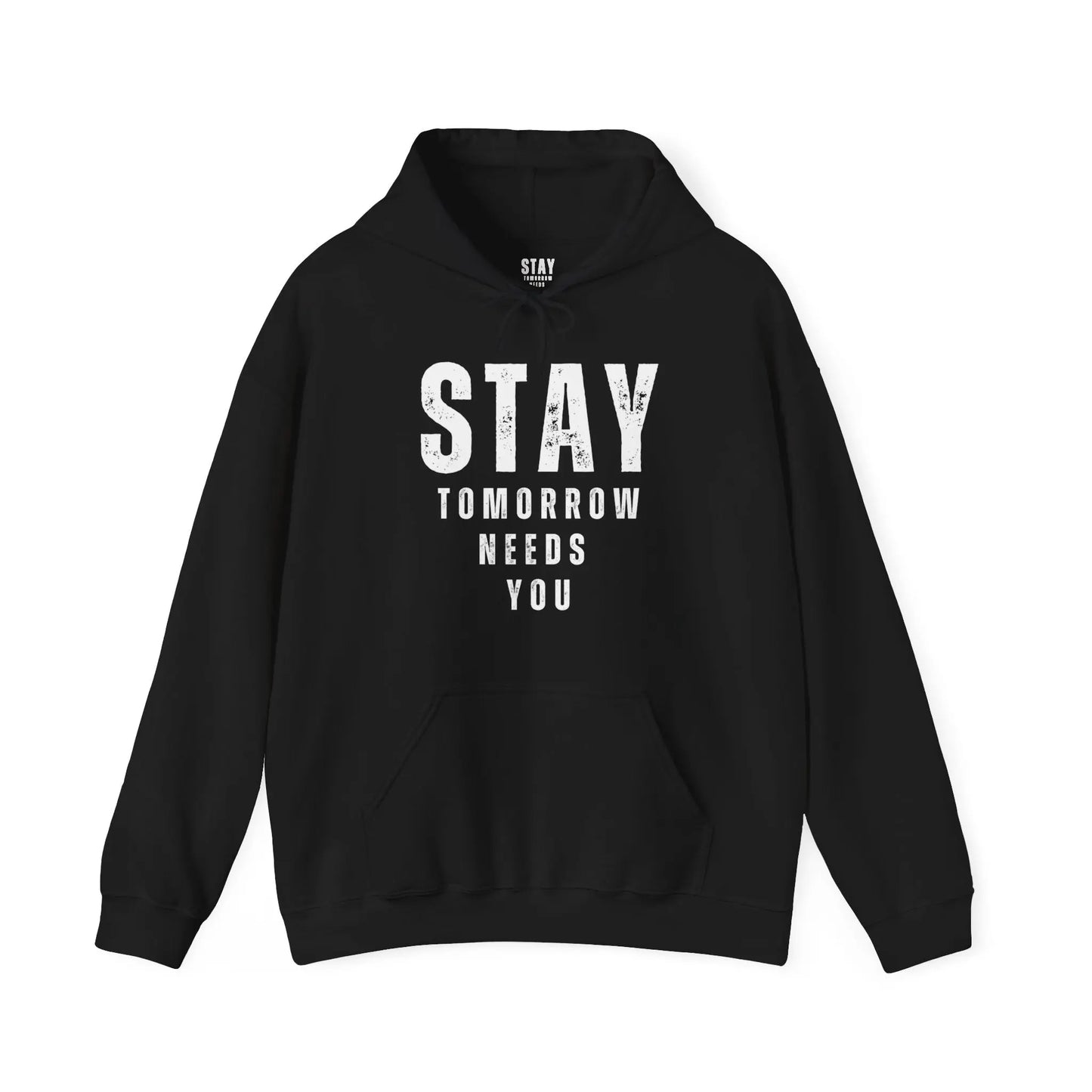 Mental Health Awareness Stay Tomorrow Needs You Mental Health Hooded Sweatshirt Printify