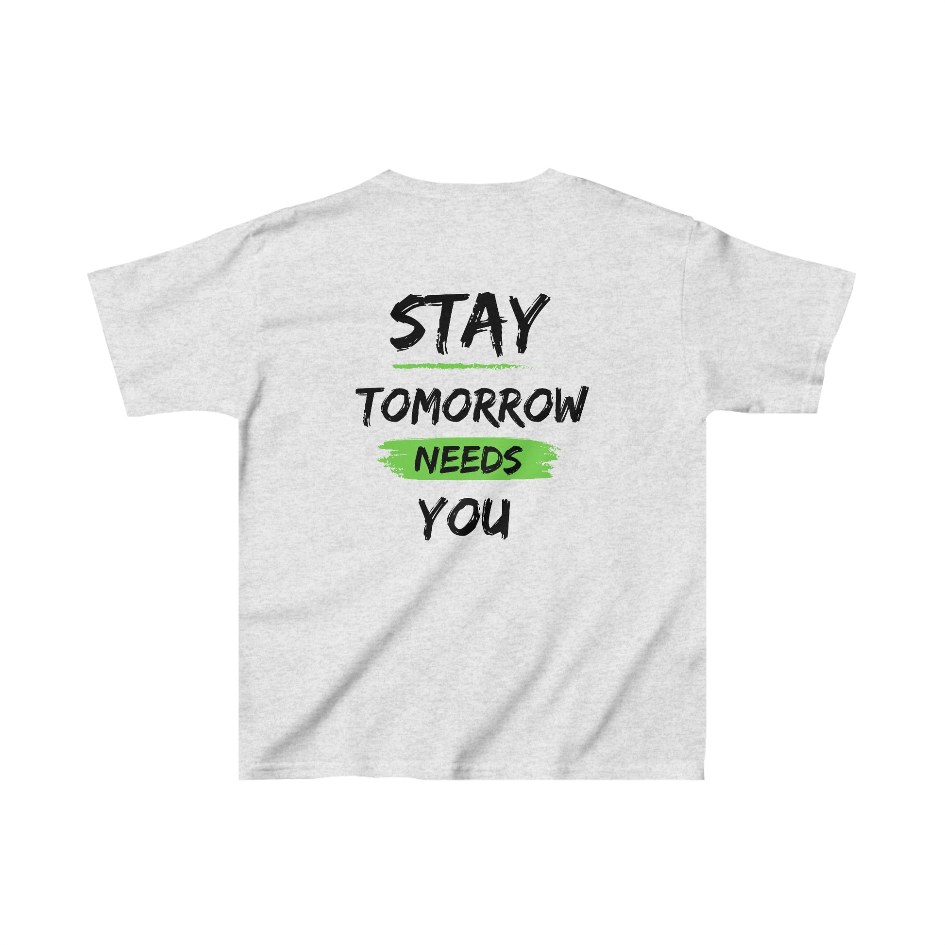 Stay Tomorrow Needs You Kids Suicide Prevention Mental Health Awareness Kids Boys T Shirt Christmas Gift Military Support