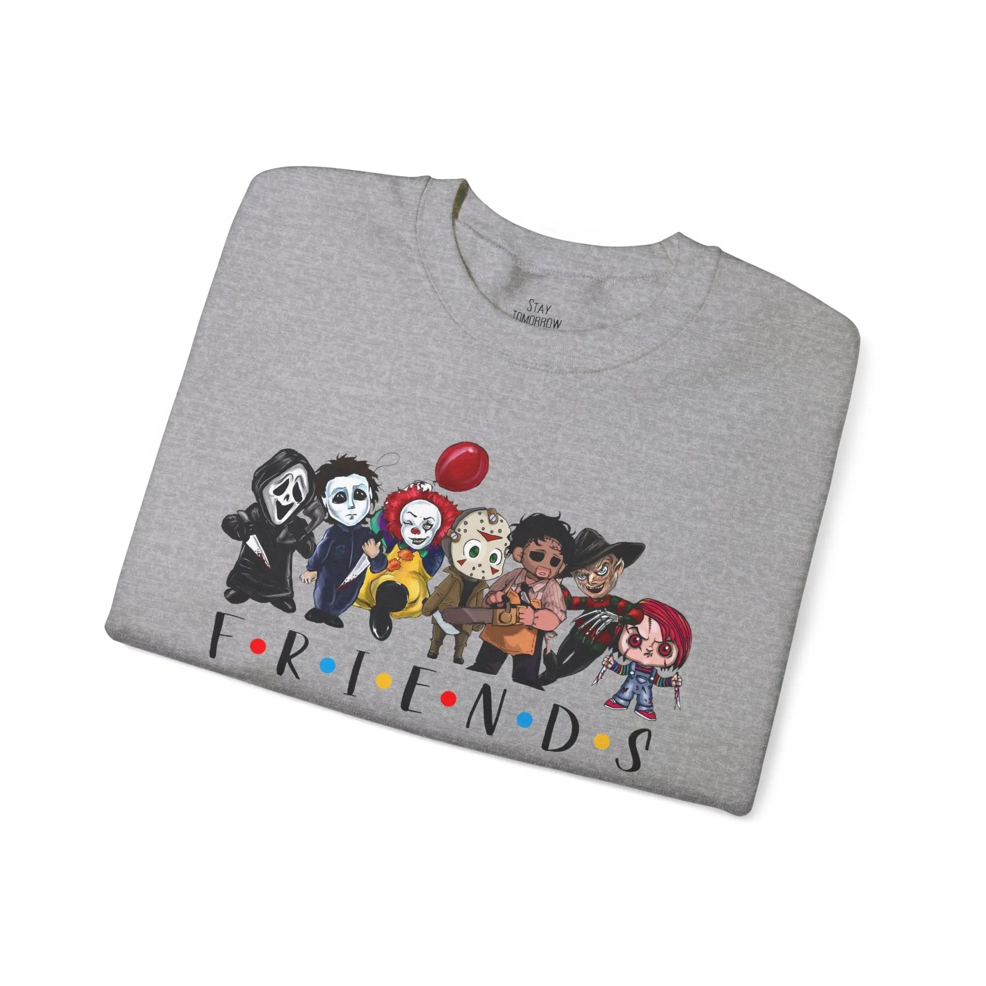 Friends Halloween Shirt, Horror Movie Shirt, Horror Movie Killers T-shirt, Horror Movie Tee, Scary Friends Shirt, Cute, Retro Halloween 2024