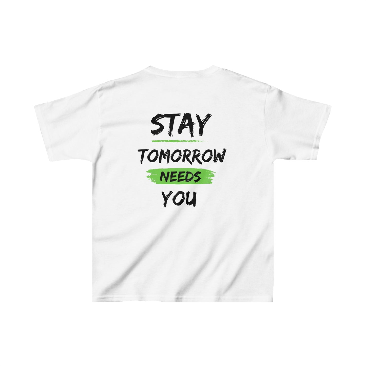 Stay Tomorrow Needs You Kids Suicide Prevention Mental Health Awareness Kids Boys T Shirt Christmas Gift Military Support