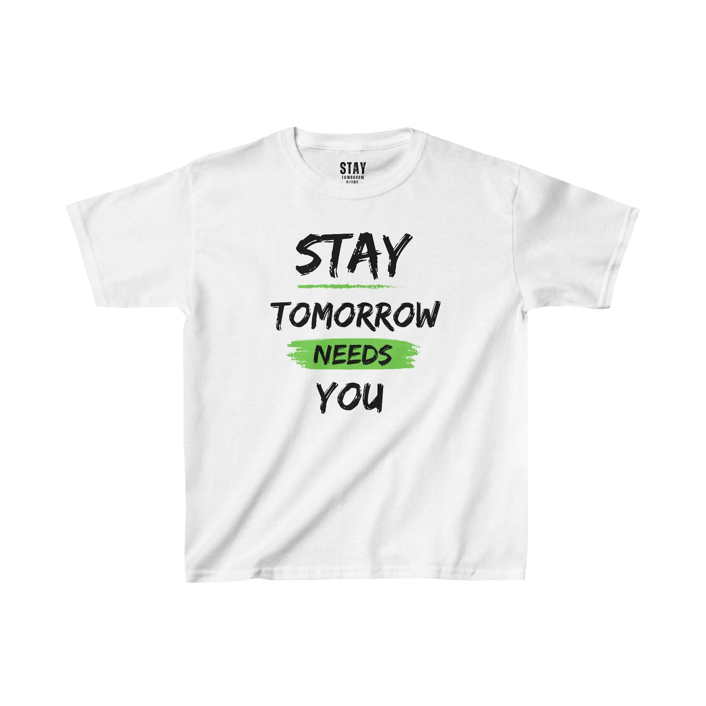 Stay Tomorrow Needs You Kids Suicide Prevention Mental Health Awareness Kids Boys T Shirt Christmas Gift Military Support