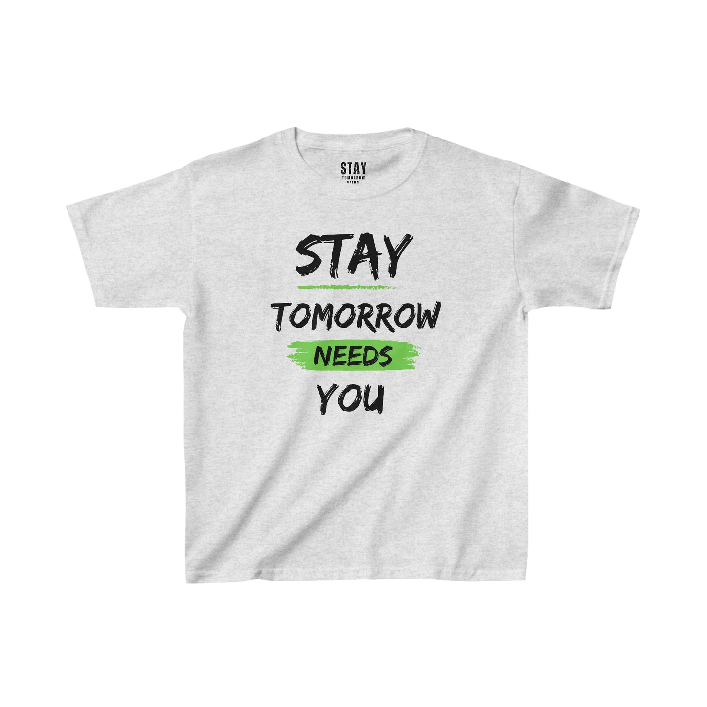 Stay Tomorrow Needs You Kids Suicide Prevention Mental Health Awareness Kids Boys T Shirt Christmas Gift Military Support