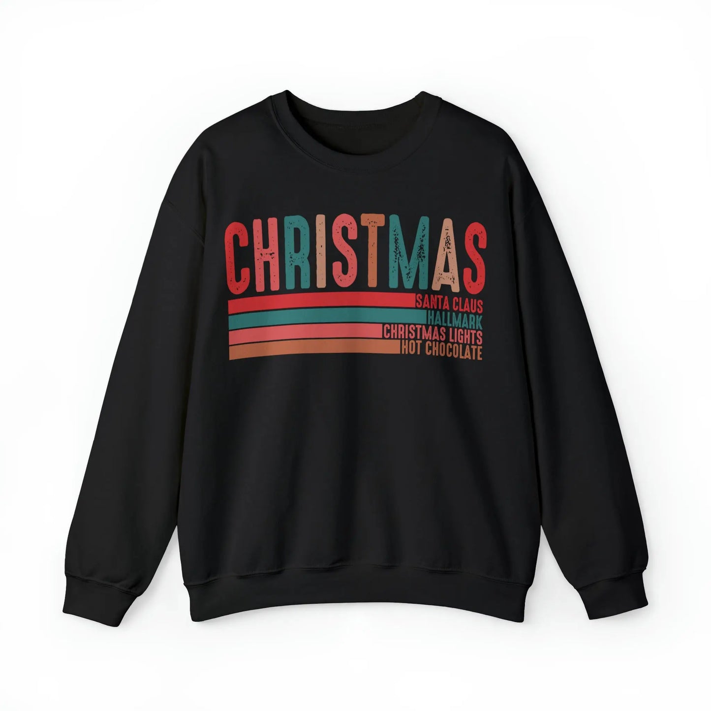 Retro Christmas Sweatshirt Printify