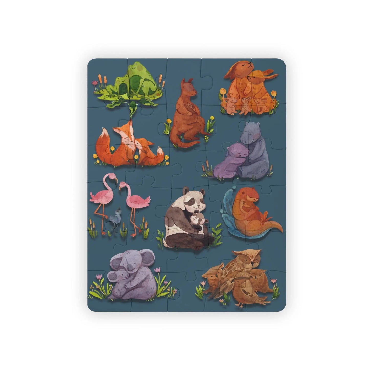 Discover the Joy of Cute Baby Animals - Jigsaw Puzzle for Kids , 30-Piece - papercraneco