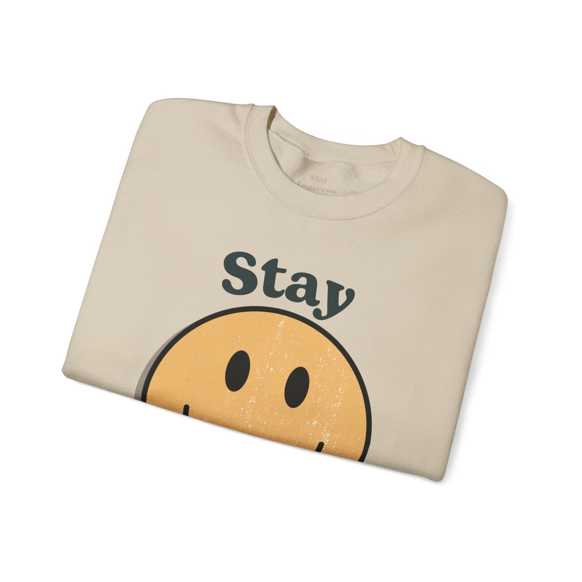 Retro Smiley Stay Tomorrow Needs You Suicide Prevention Sweatshirt Mental Health Awareness Gift Veterans Support Military Gift Christmas