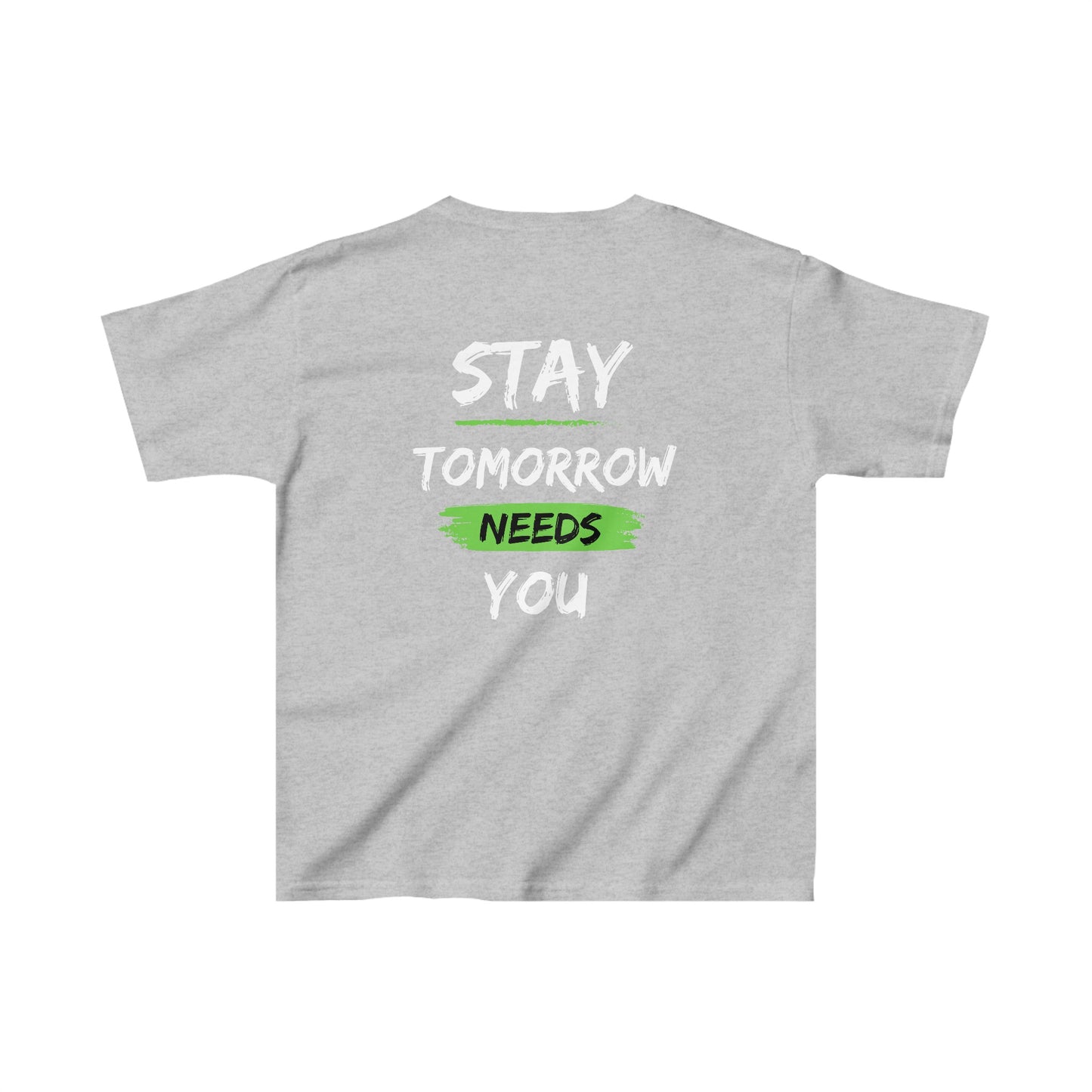 Stay Tomorrow Needs You Kids Suicide Prevention Mental Health Awareness Kids Boys T Shirt Christmas Gift Military Support